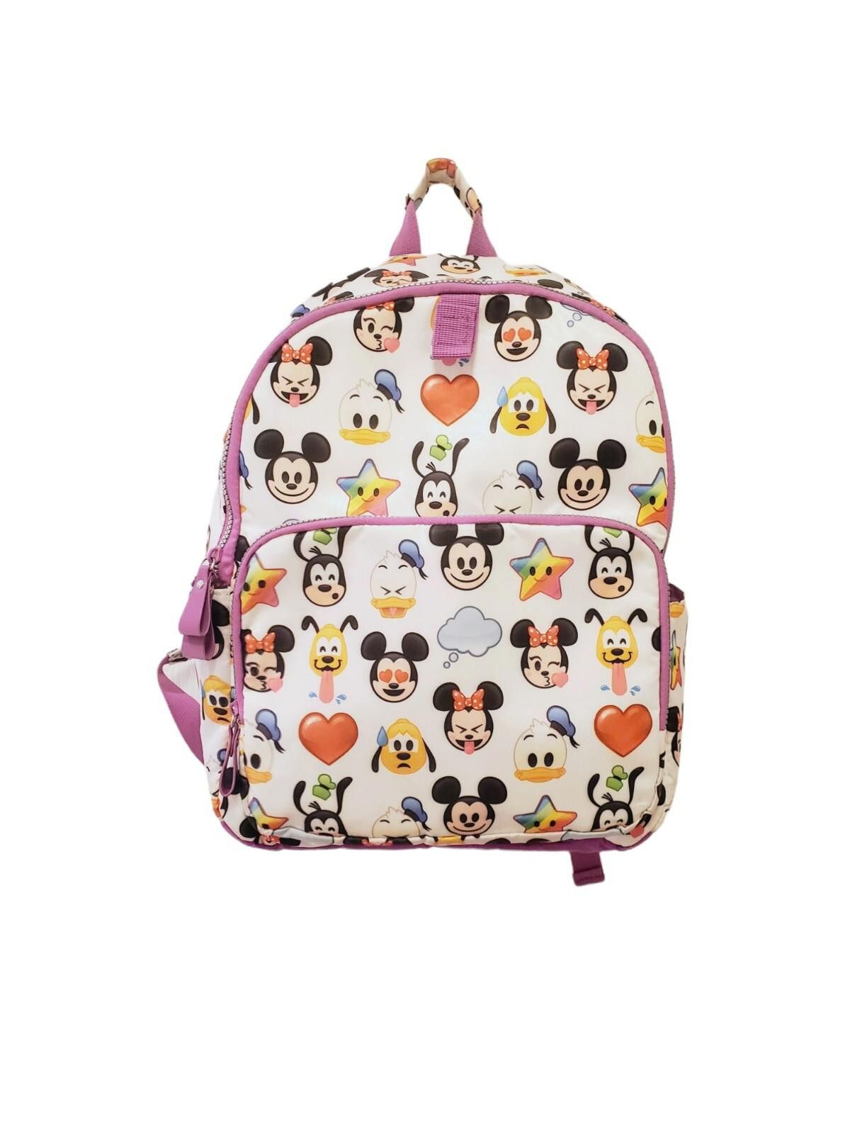 Disney Disney World Backpack Kids Emoji Backpack Bookbag & Lunch Size ONE SIZE - 2 Thumbnail