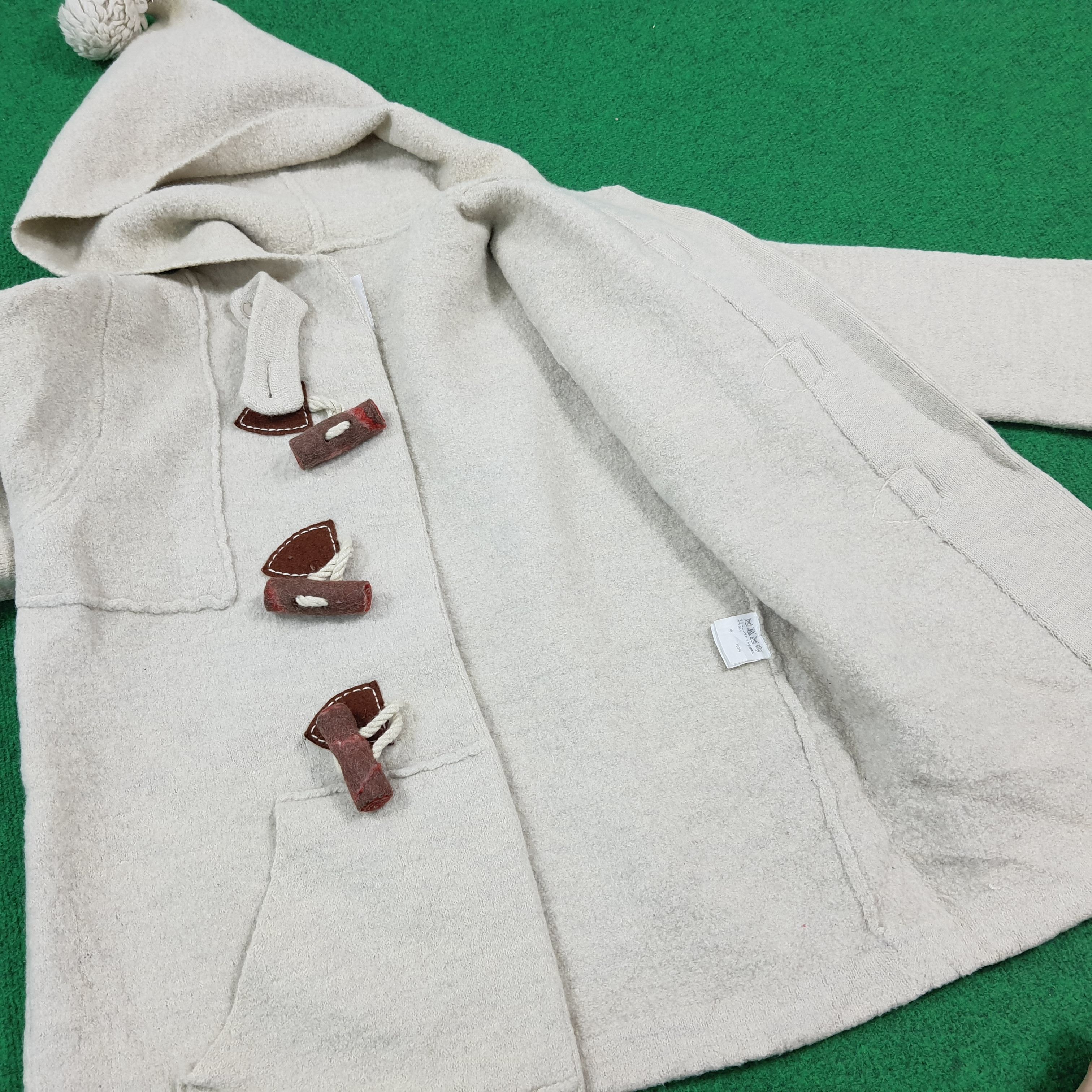 Ne-Net Vintage Ne-Net Wool Duffle Coat With Pixie Elf Hood C302N24 Size S / US 4 / IT 40 - 6 Thumbnail