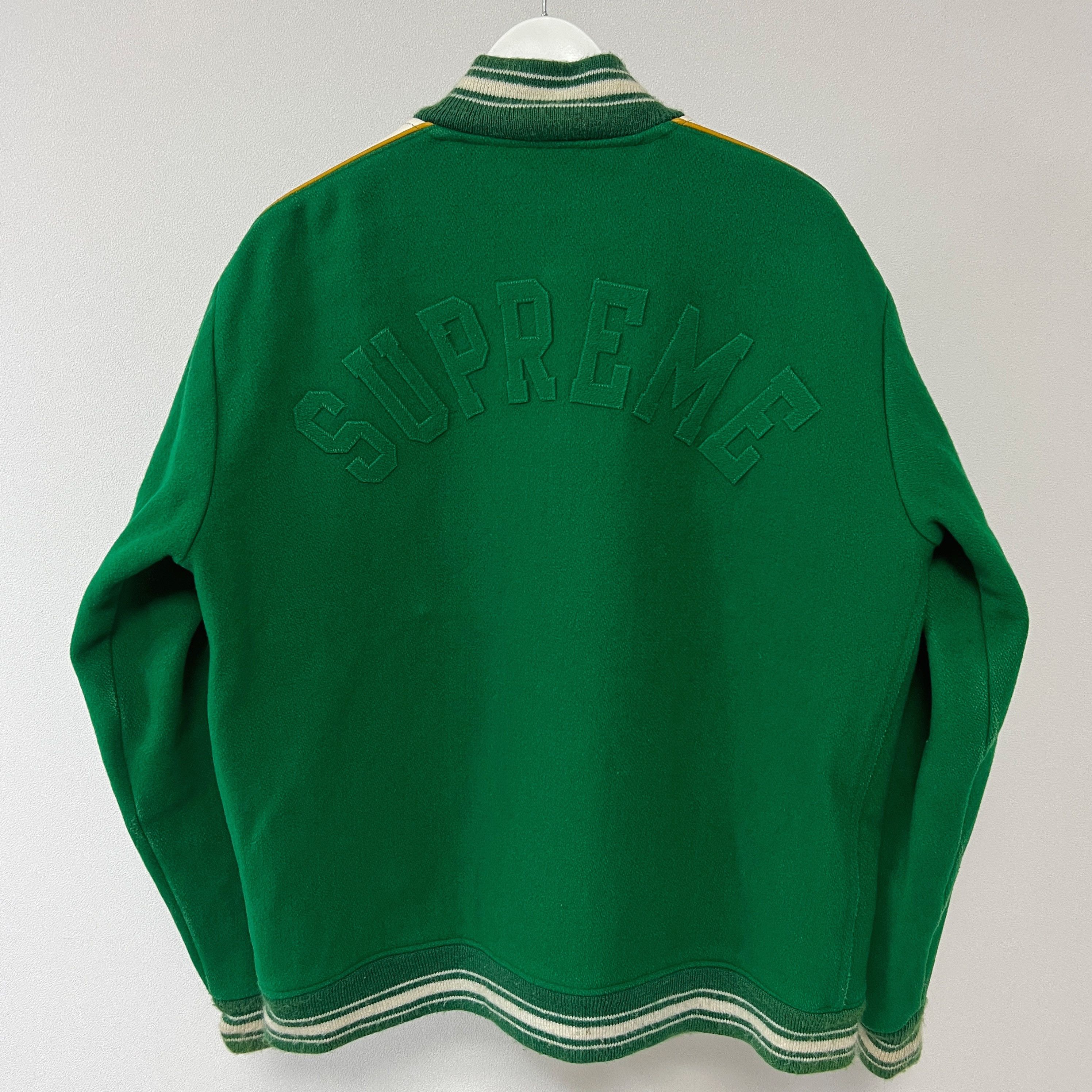 Supreme Supreme FW03 Special Teams Player Varsity Jacket Green Size US XL / EU 56 / 4 - 2 Thumbnail