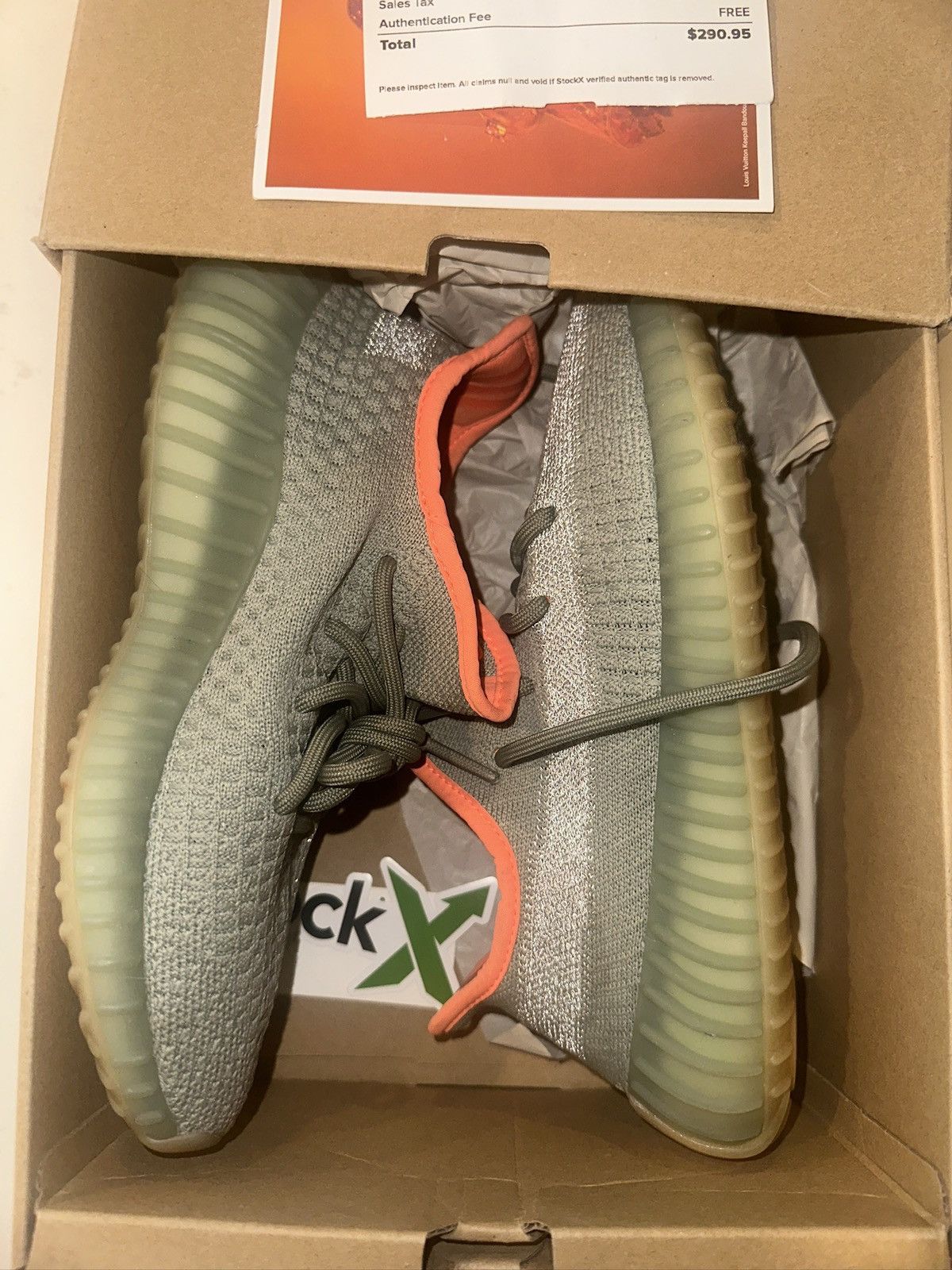 Yeezy Yeezy Boost 350 V2 Desert Sage Size US 5.5 / IT 35.5 - 8 Thumbnail