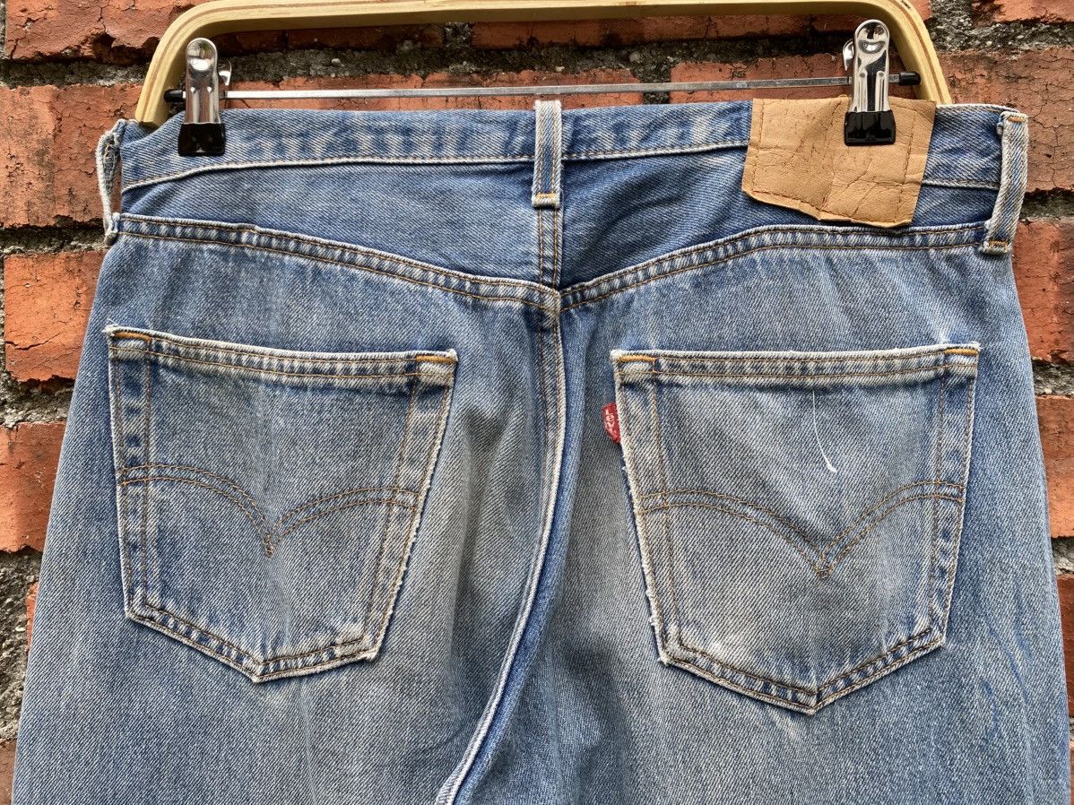 Levi's Vintage Clothing W33x32 Vintage levi's 501 made in usa 90s faded Size US 33 - 6 Thumbnail