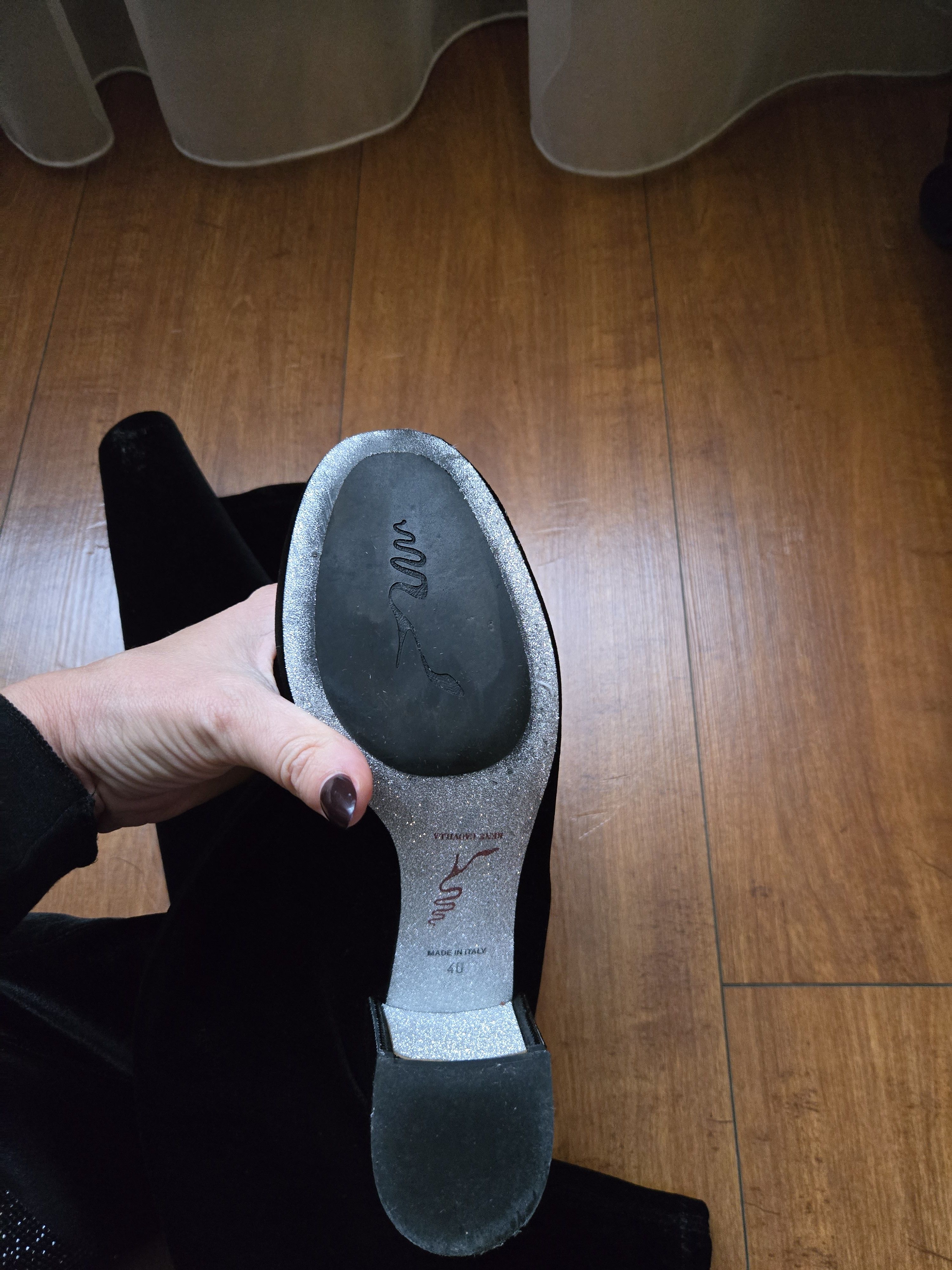 Rene Caovilla Velvet Boots Size US 10 / IT 40 - 3 Thumbnail