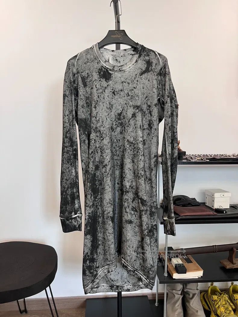 Boris Bidjan Saberi Boris Bidjan Saberi Washed inkjet medium-length hooded swe Size US L / EU 52-54 / 3 - 2 Thumbnail