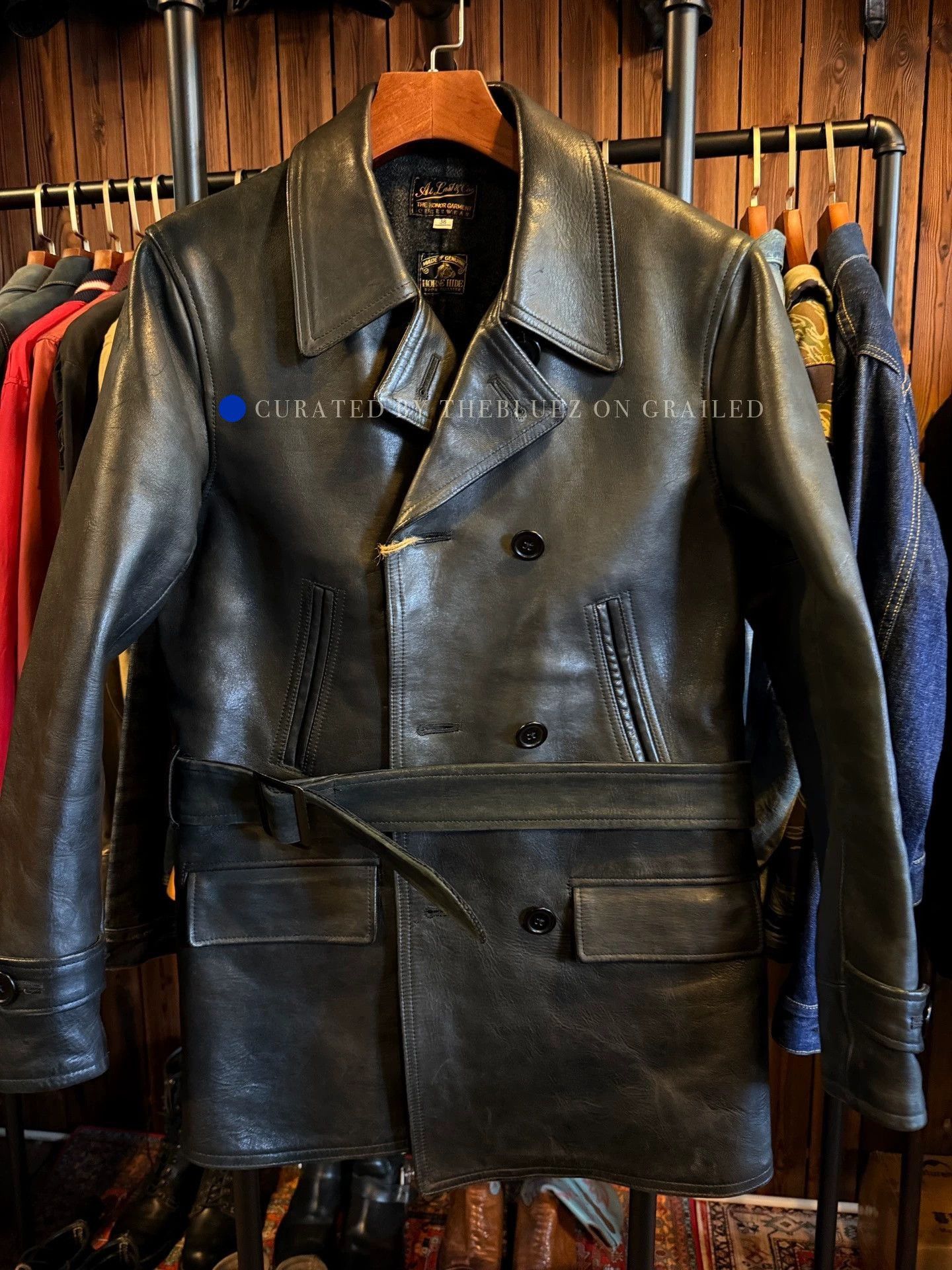 At Last & Co AtLastCo Horsehide Leather Jacket | Grailed