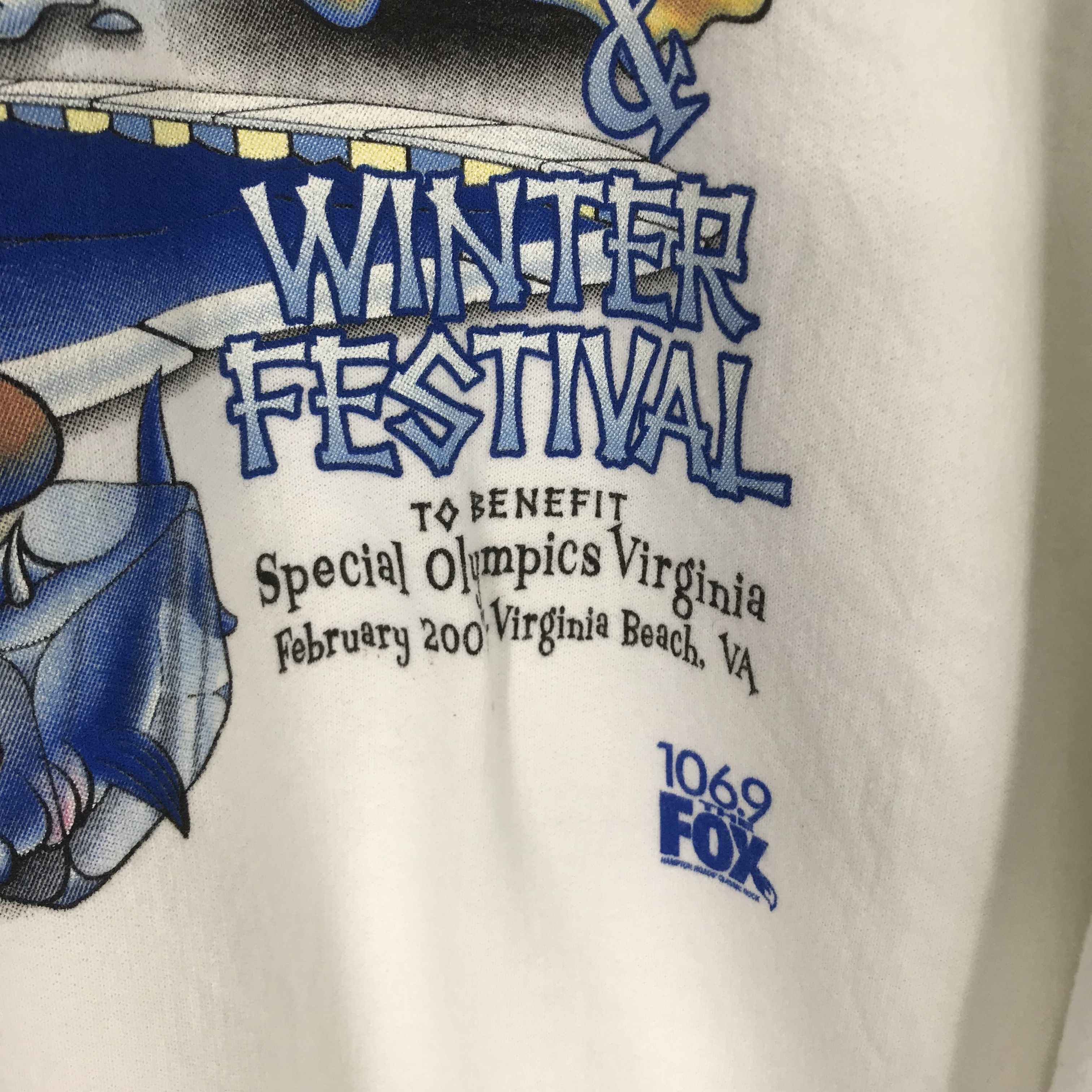 Vintage Vintage Y2K Polar Plunge White Sweatshirt - 465 Size US L / EU 52-54 / 3 - 6 Thumbnail