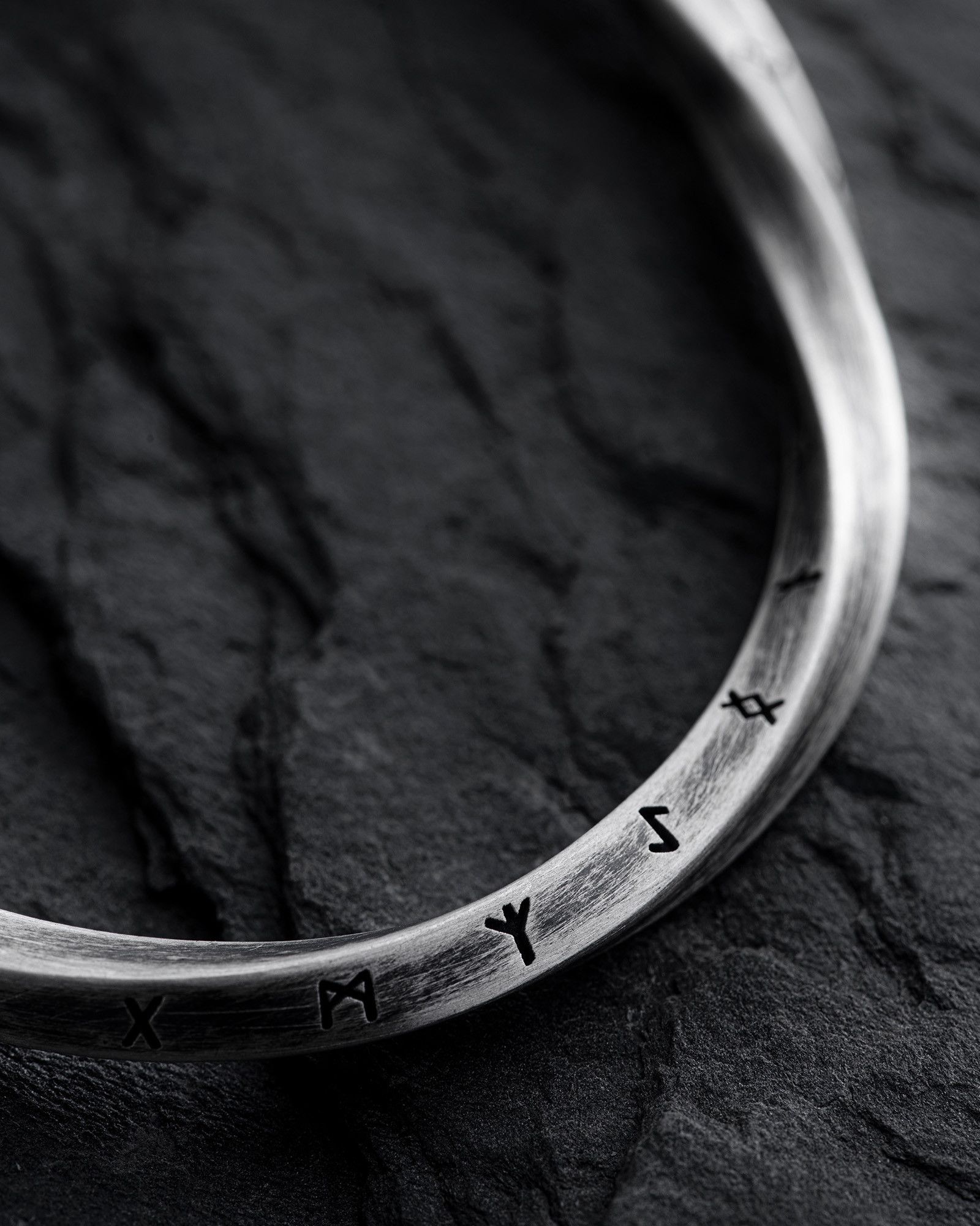Jewelry × Other Silver bracelet RUNES Size ONE SIZE - 2 Thumbnail