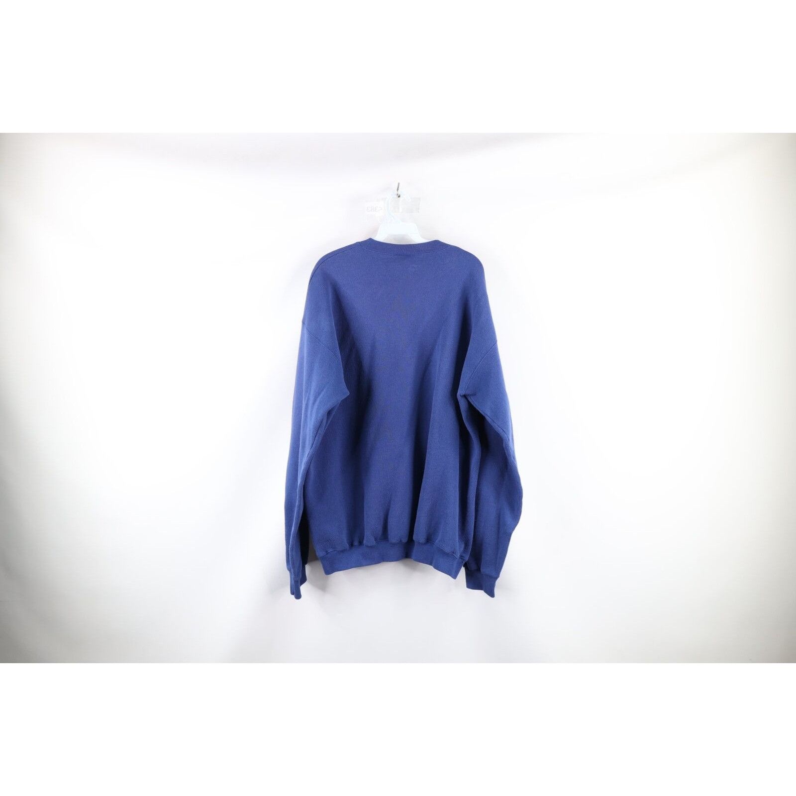 Vintage Vintage 90s Streetwear Faded Blank Crewneck Sweatshirt Size US XL / EU 56 / 4 - 7 Thumbnail