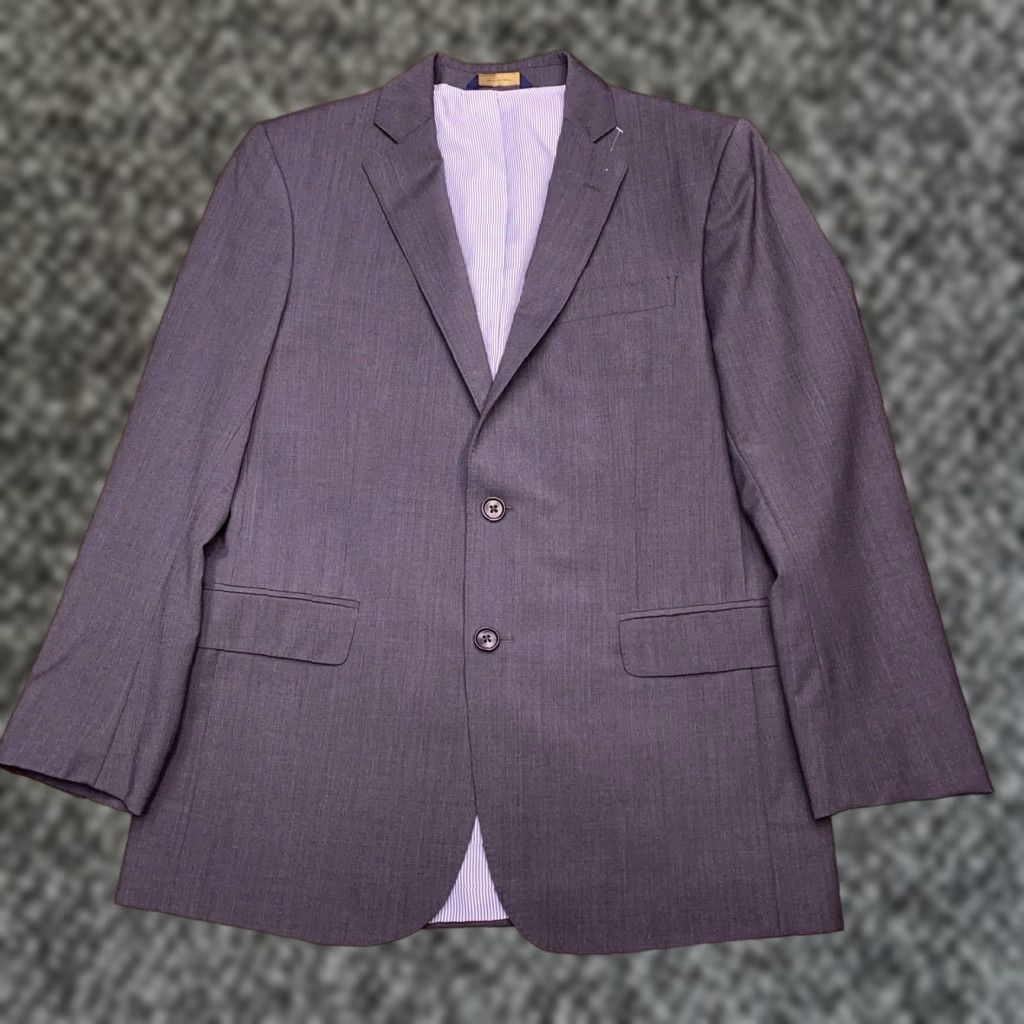 Brooks Brothers Brooks Brothers Explorer Regent Fit Blazer 38 Short Gray Wool Stretch New Size US 38 / EU 54 - 1 Thumbnail