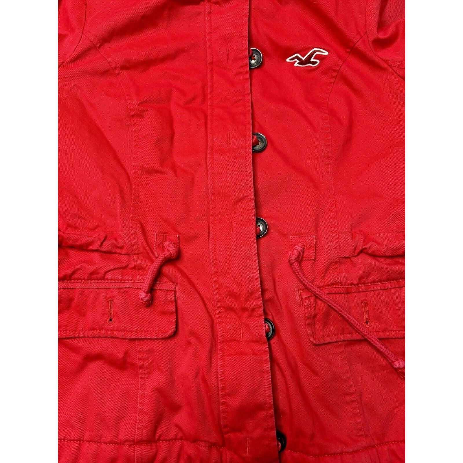 Hollister Hollister Woman’s Hooded Windbreaker Jacket Size Medium Size M / US 6-8 / IT 42-44 - 10 Thumbnail