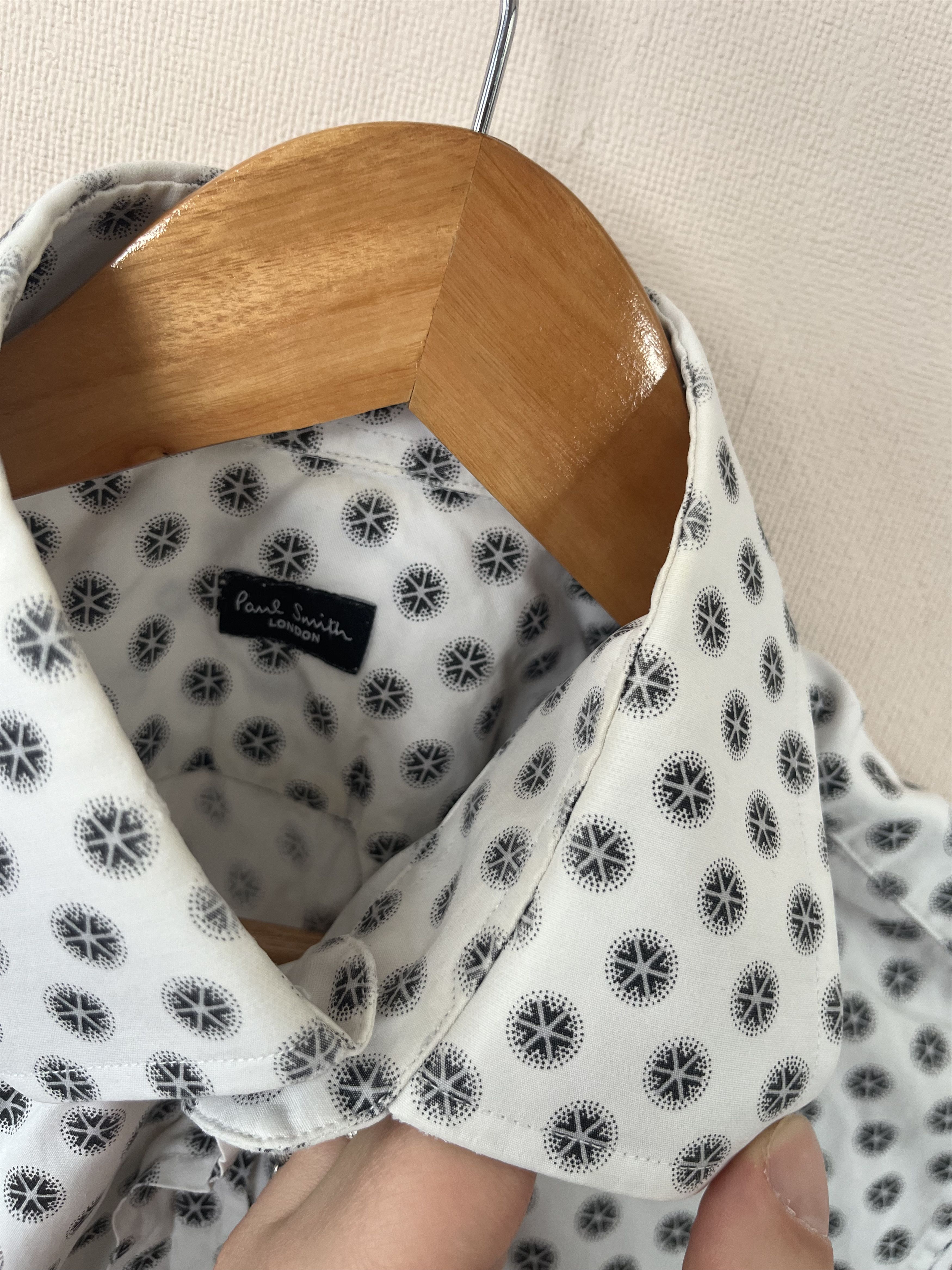 Paul Smith Paul Smith Button Up Shirt Mens Size 16/41 White Size US M / EU 48-50 / 2 - 8 Thumbnail