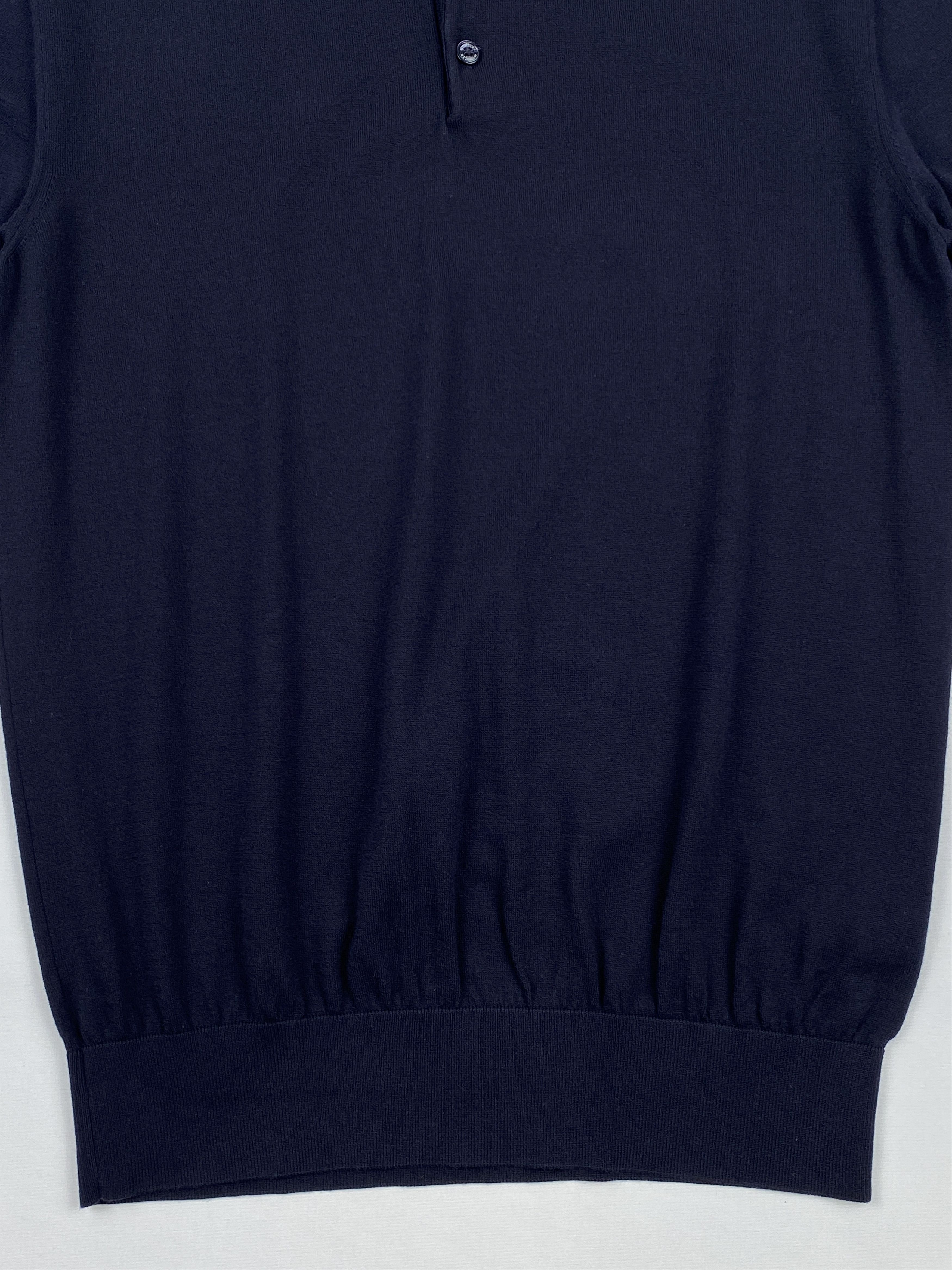 Moncler S/S 2021 Maglia Tricot Polo Shirt Size L / US 10 / IT 46 - 4 Thumbnail