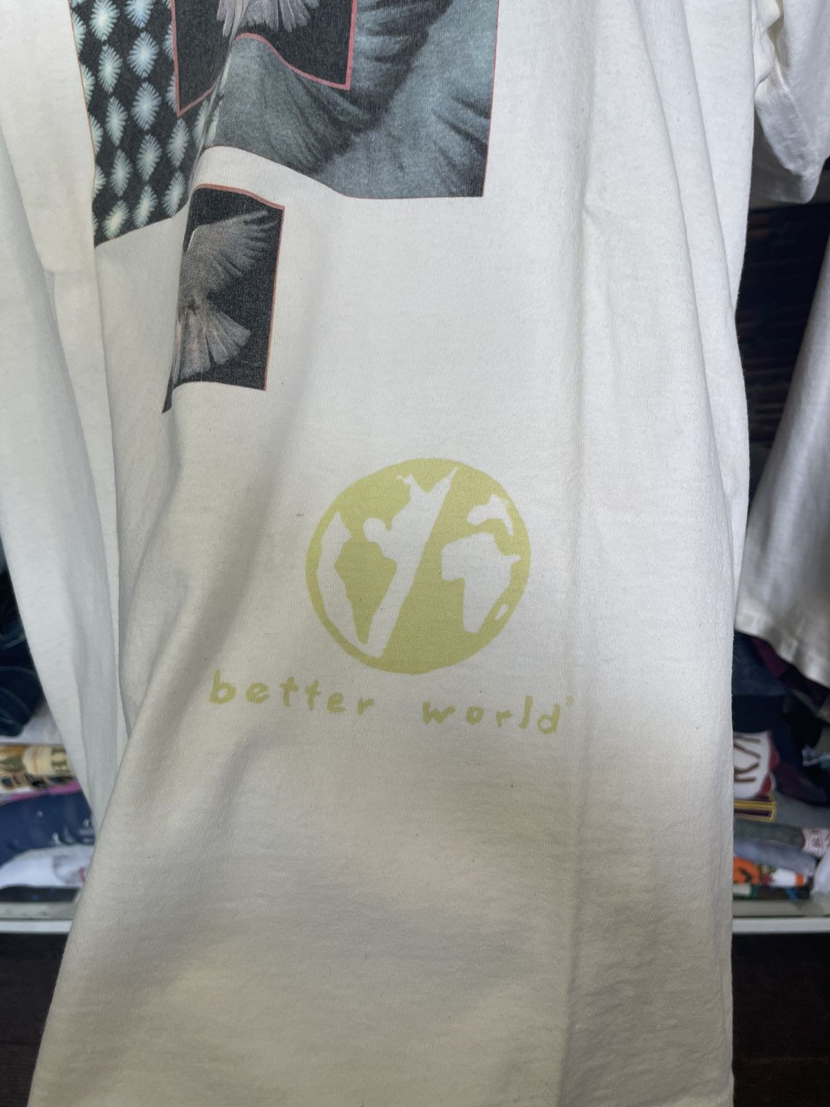 Arts & Science Vintage Art Better World Eco Step T shirt L Size US L / EU 52-54 / 3 - 2 Thumbnail