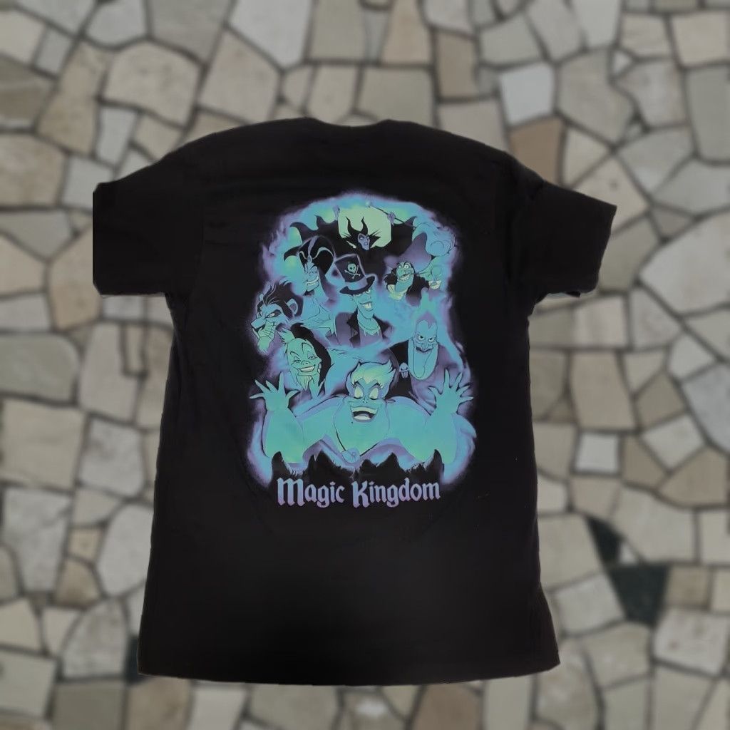 Disney Disney Villains After Hours T-Shirt Black S Mens Shirt Regular Crew Neck Short Sleeve Size US S / EU 44-46 / 1 - 1 Thumbnail