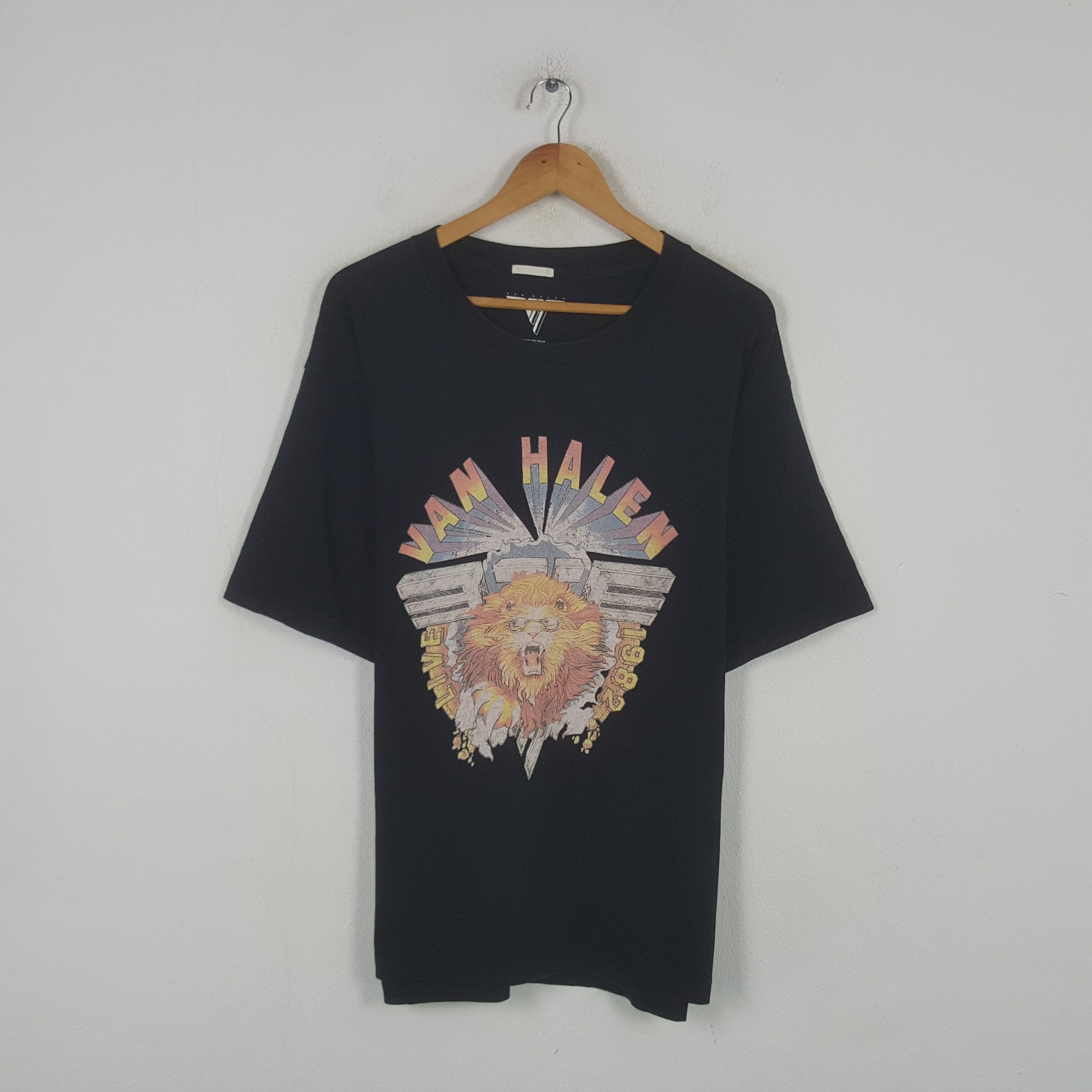 Band Tees Vintage Van Halen X GU Rock Band T-shirt RR19 Size US L / EU 52-54 / 3 - 1 Thumbnail