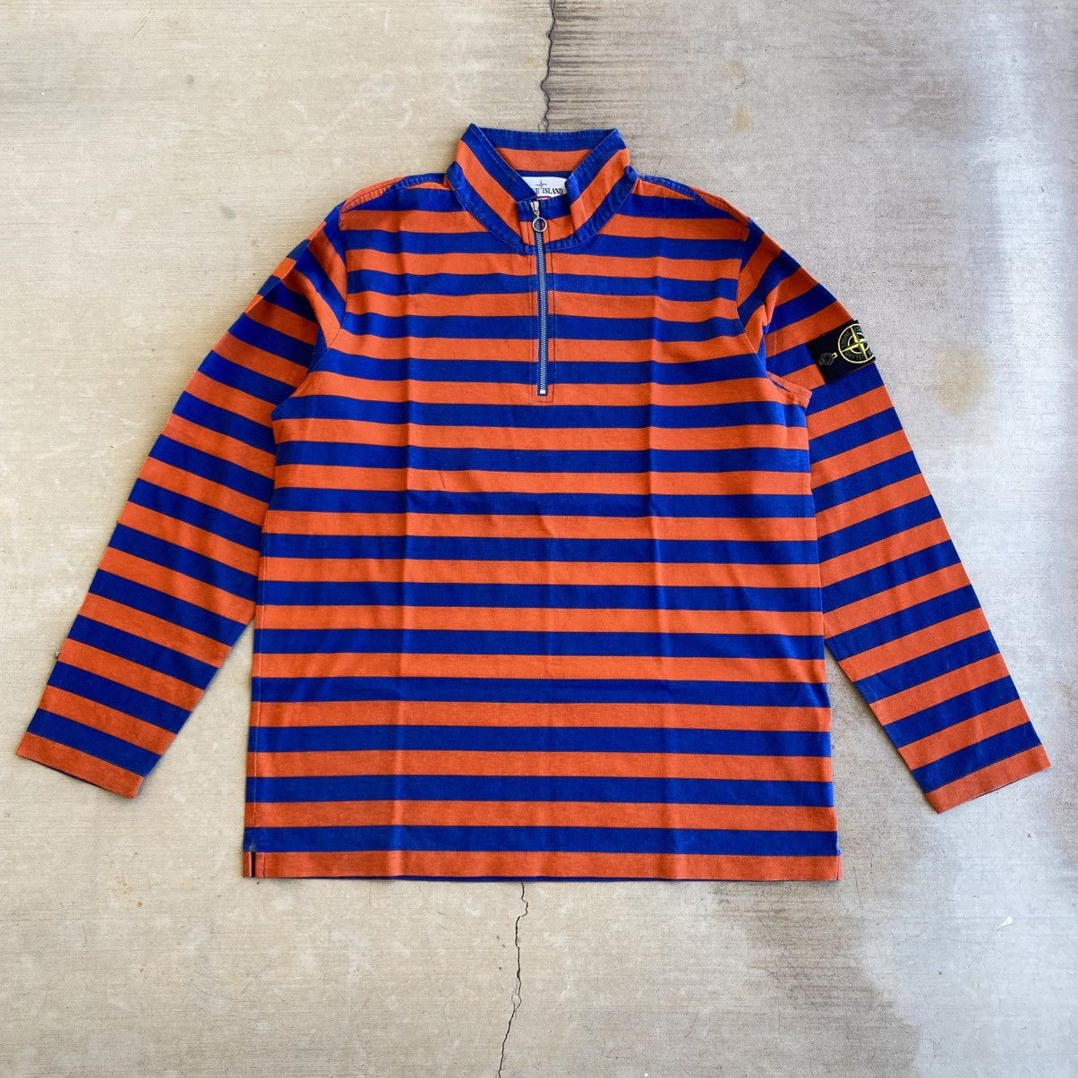 トップス Stone  x Supreme Striped Pullover Stone Island x Supreme FW20 Warp Stripe Hooded Sweatshirt
