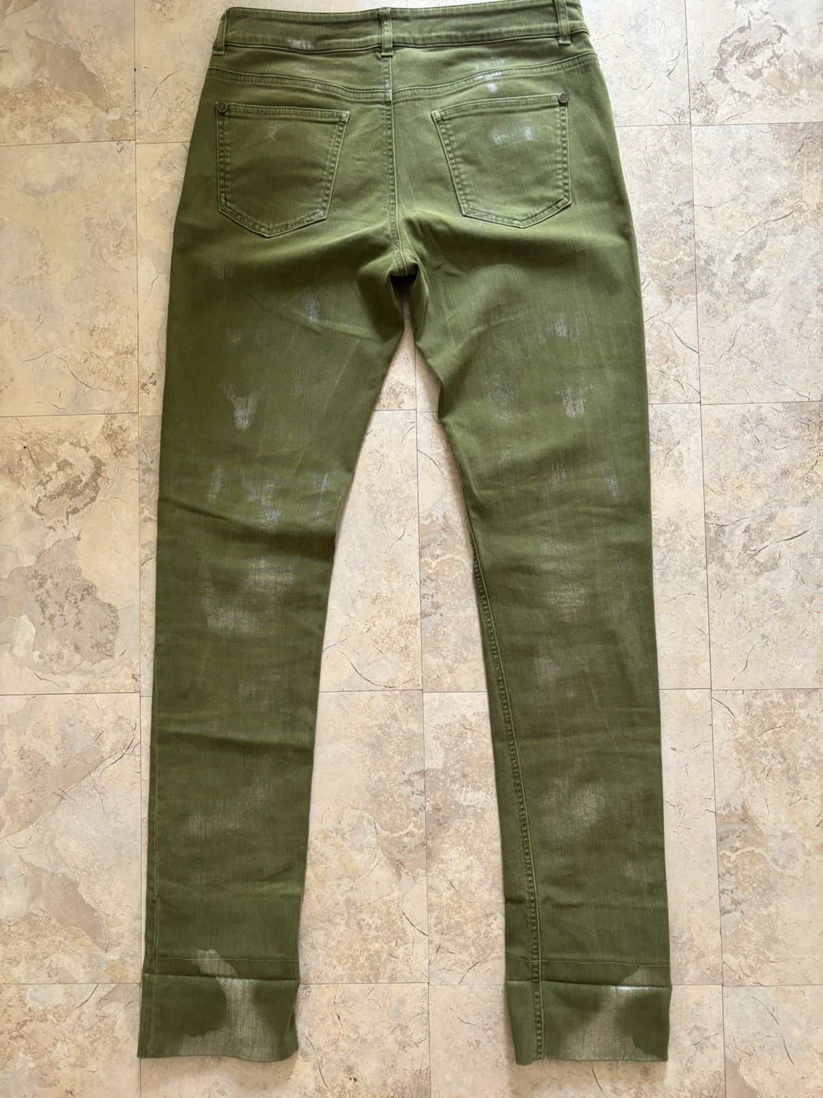 Chanel Chanel Waxed Pre-Fall 2010 Métiers d'Art Runway Denim Size US 31 - 3 Thumbnail