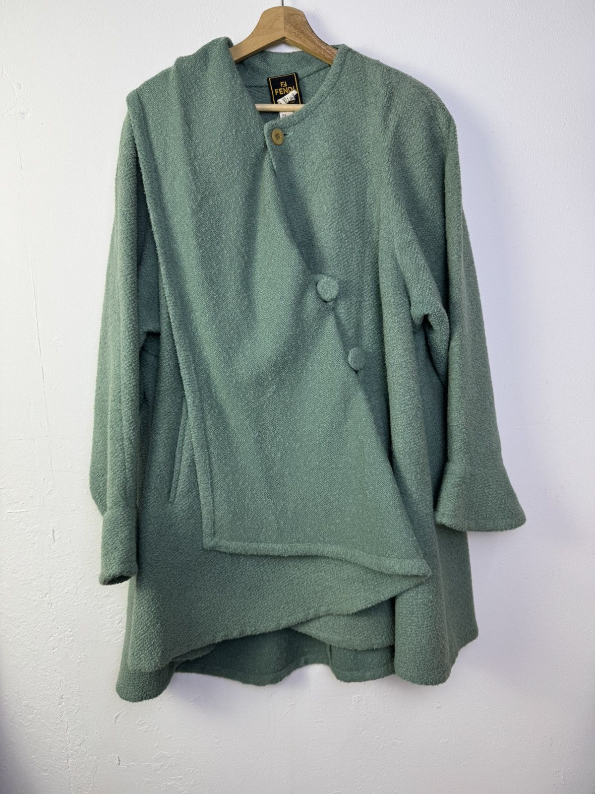 Designer × Fendi × Vintage Vintage Fendi blouses Wool Size M / US 6-8 / IT 42-44 - 1 Thumbnail