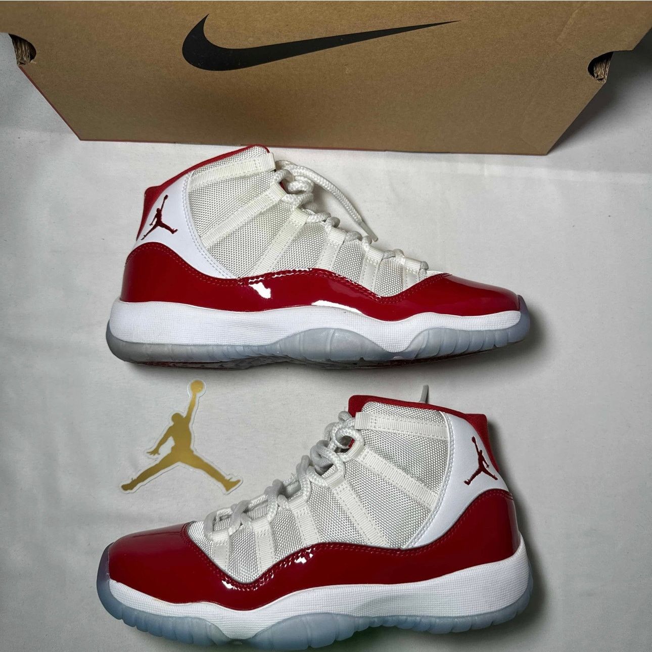 Jordan Brand × Nike Size 7 - Nike Air Jordan 11 Retro GS Cherry Men's Shoes Size US 7 / EU 40 - 2 Thumbnail