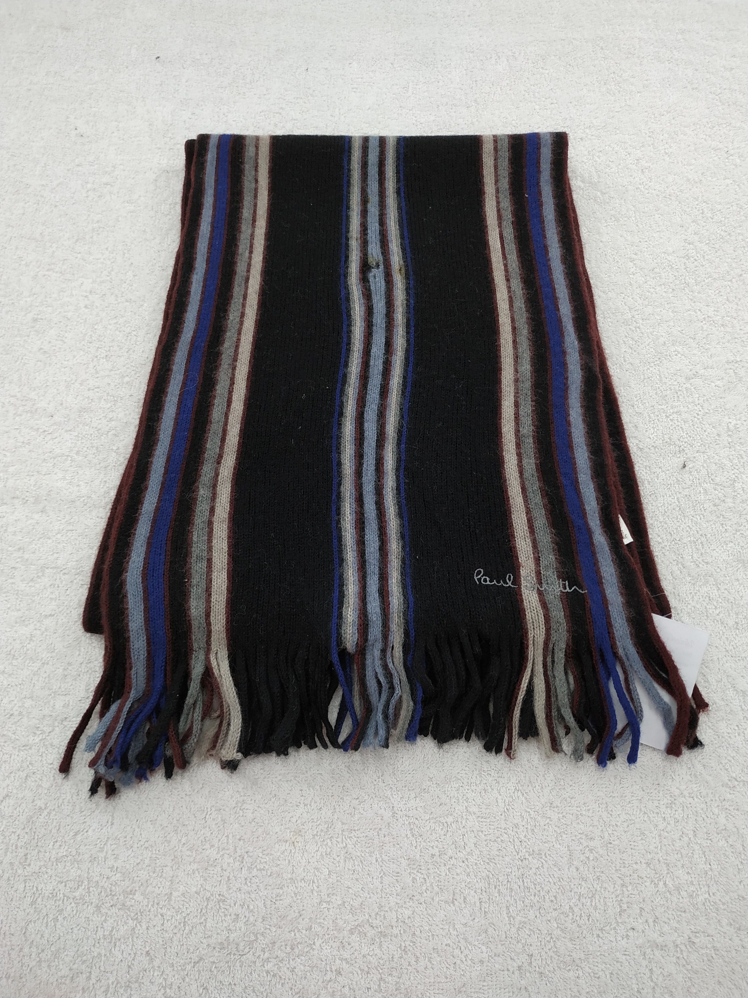Paul Smith × Vintage Paul Smith Scarf / Muffler / Neckwear - WW254 Size ONE SIZE - 1 Thumbnail