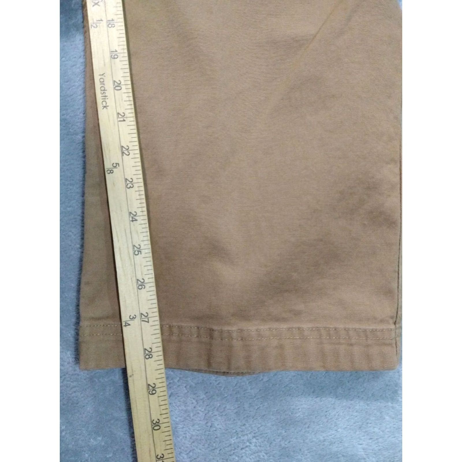 Duluth Trading Company Duluth Trading Co. Pants Mens 48x30 Canvas Flex Fire Hose Cargo Straight Leg Brown Regular 48 30 Inseam Workwear Mens Pants Size US 32 / EU 48 - 5 Thumbnail