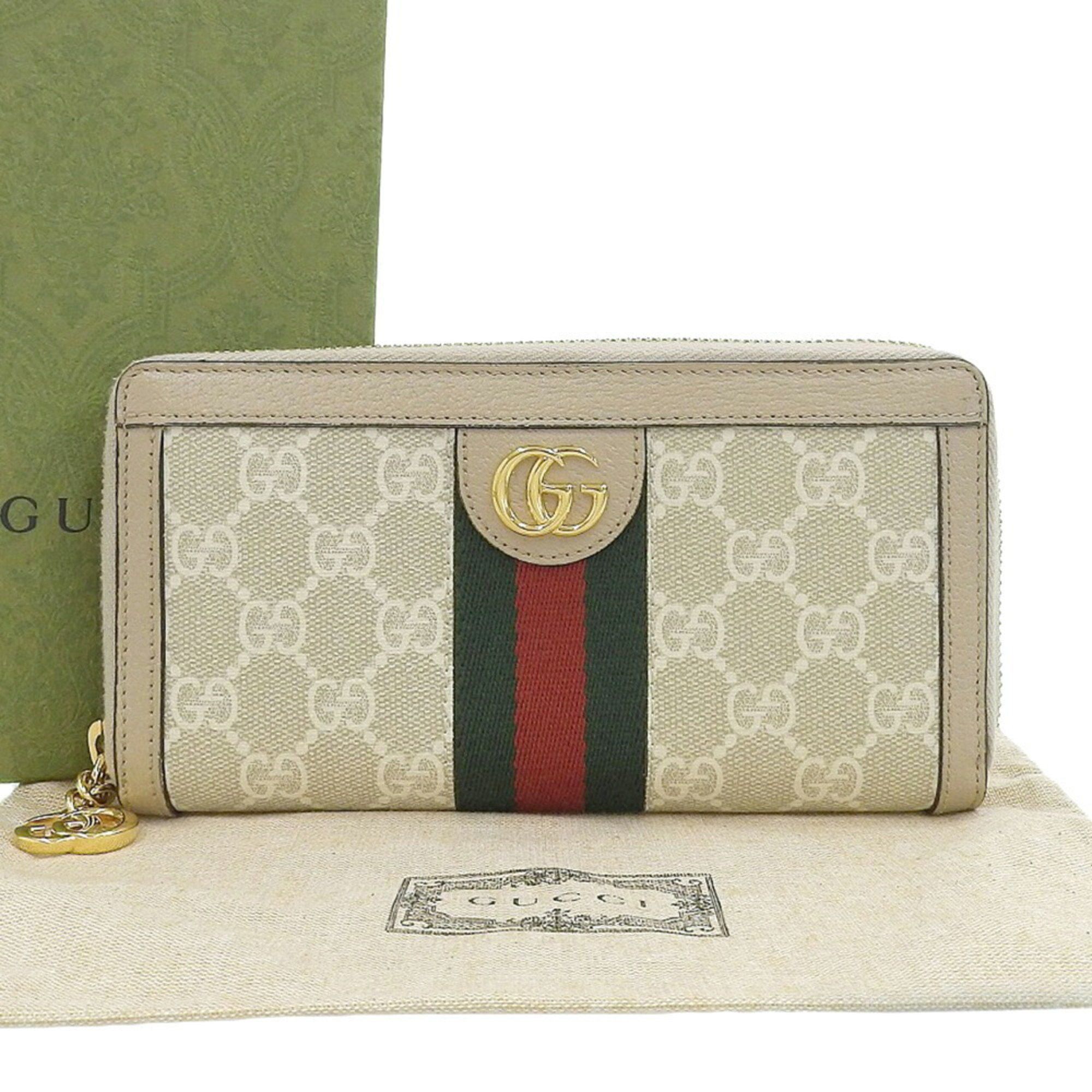 Gucci GUCCI Ophidia GG Supreme Marmont Round Long Wallet 523154 1147 Size ONE SIZE - 1 Thumbnail