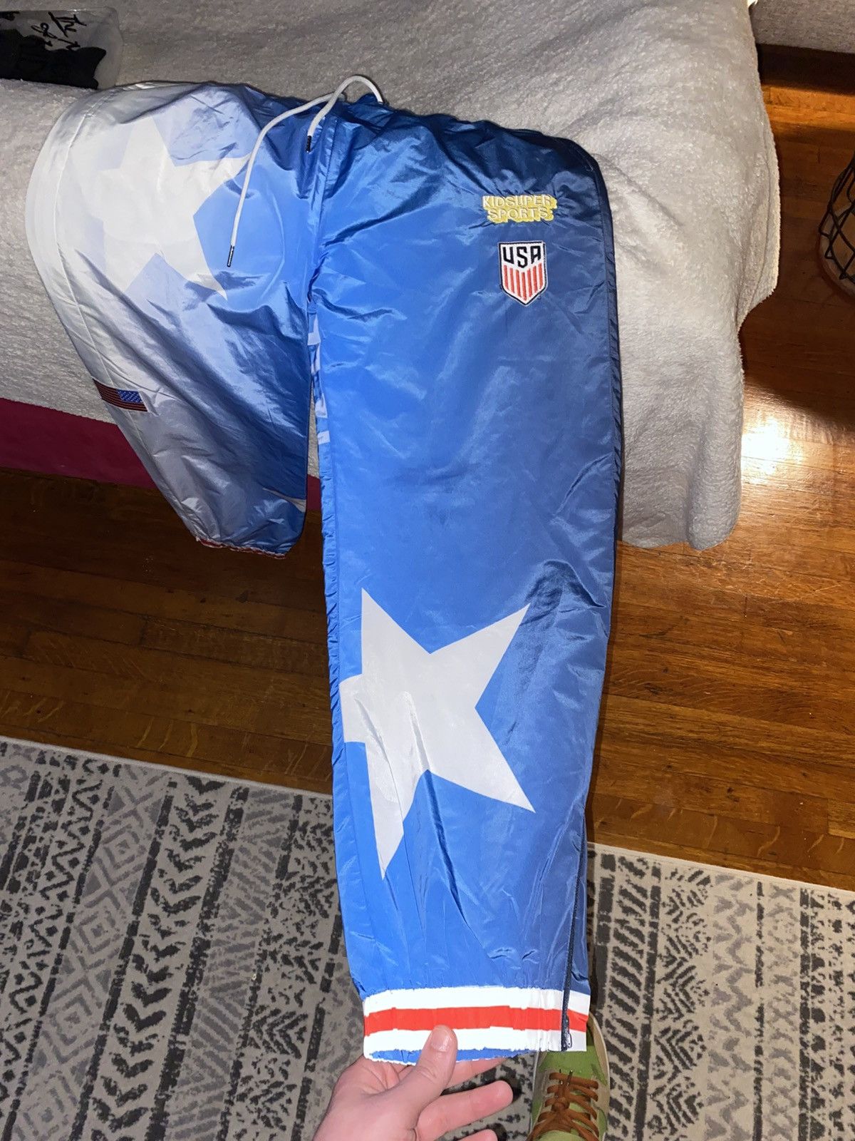KidSuper Kidsuper Sports x USA Soccer - Training Pants Size US 36 / EU 52 - 4 Thumbnail