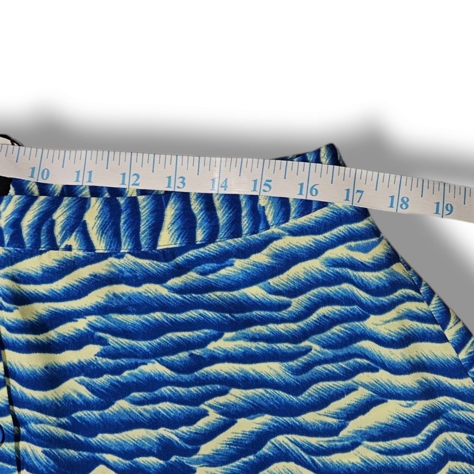 Whistles NWT Whistles Seafoam Button Midi Skirt Sz. 12 Blue Multi Size 34" / US 12 / IT 48 - 8 Thumbnail