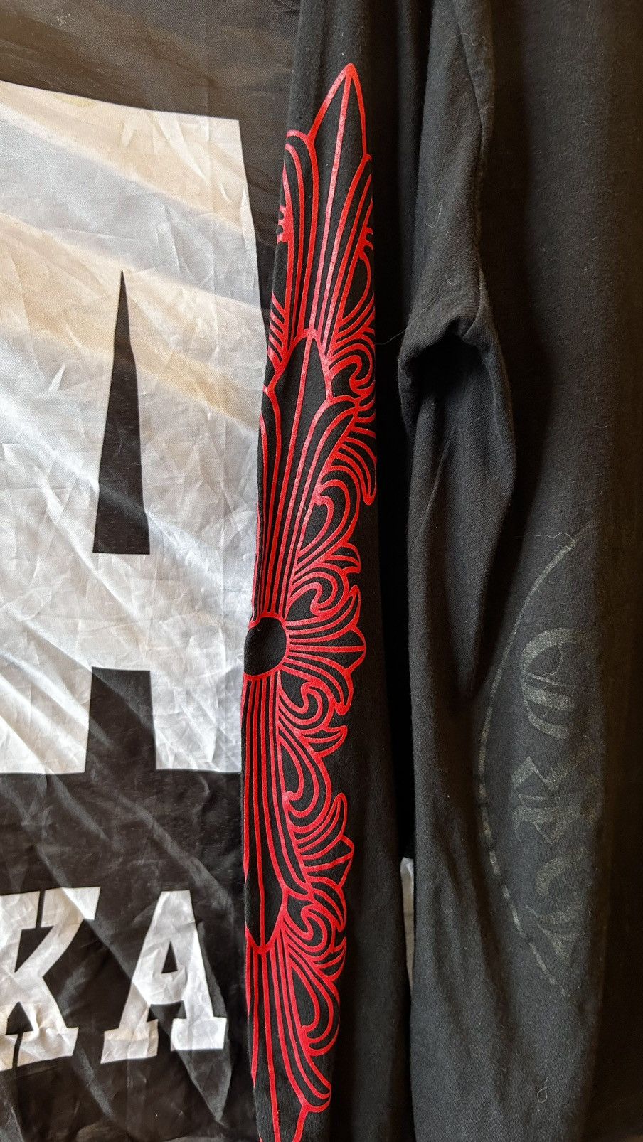 Chrome Hearts chrome heart long red sleeve Size US S / EU 44-46 / 1 - 5 Thumbnail