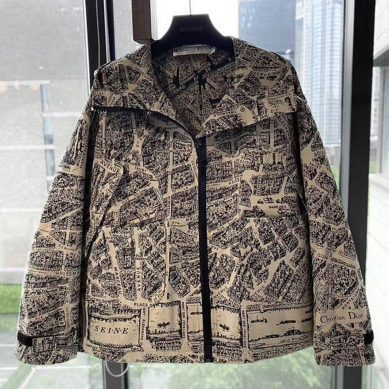Dior Dior Plan de Paris Hooded Jacket XS Size XS / US 0-2 / IT 36-38 - 1 Thumbnail
