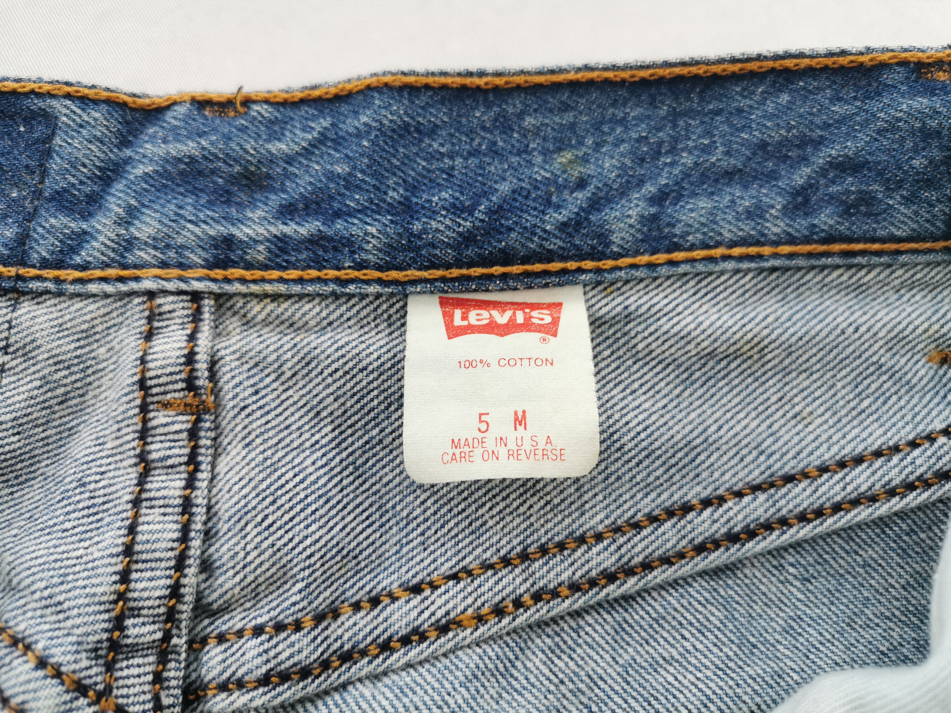 Vintage 90's Levis Lot 501 Denim Jeans Made In