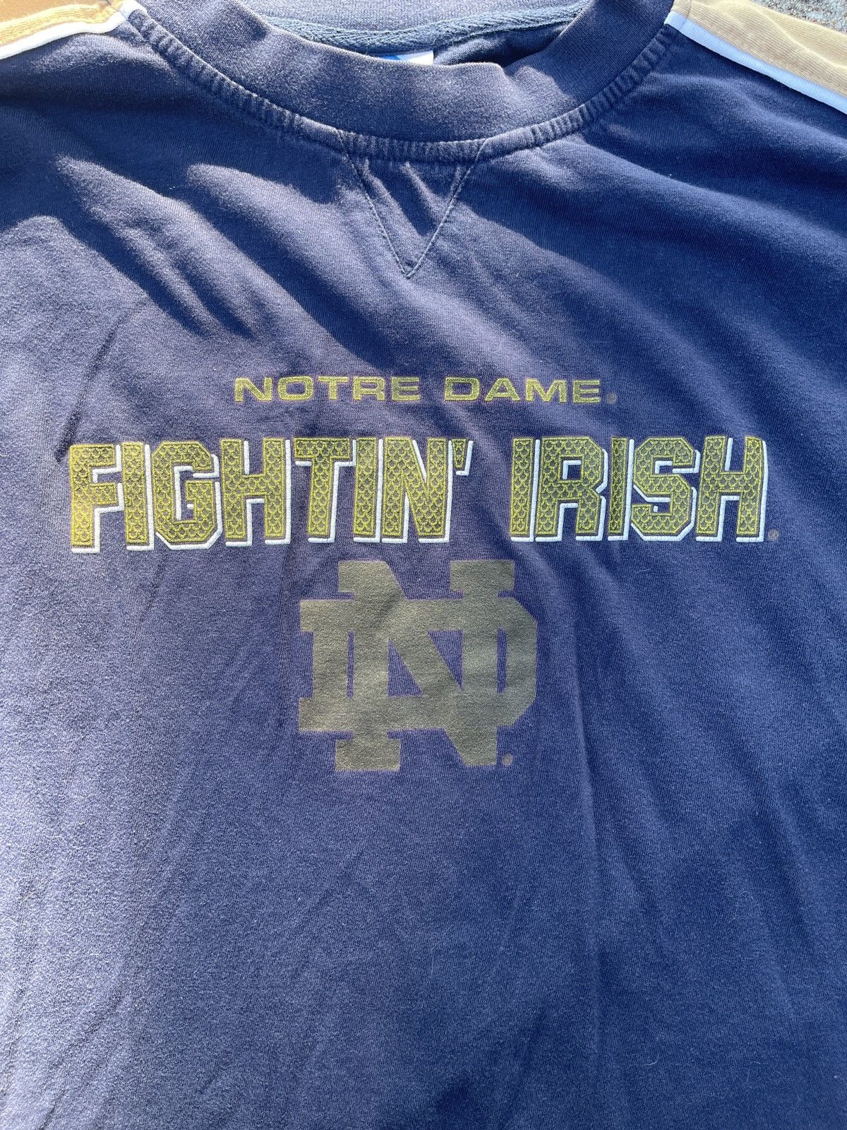 Vintage Vintage Notre Dame L/S Size US XL / EU 56 / 4 - 2 Thumbnail