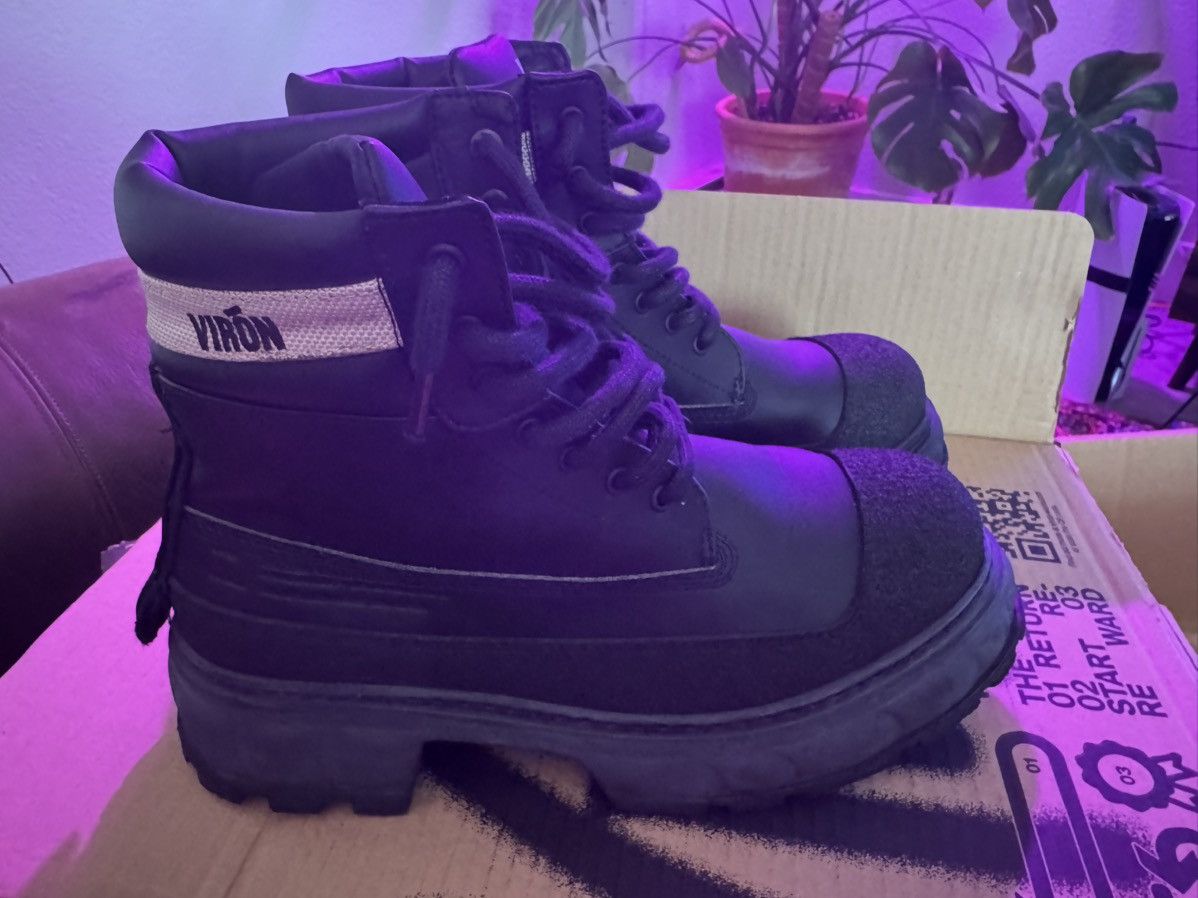 VIRON Virón Black Resist Boots Size US 8.5 / EU 41-42 - 1 Thumbnail