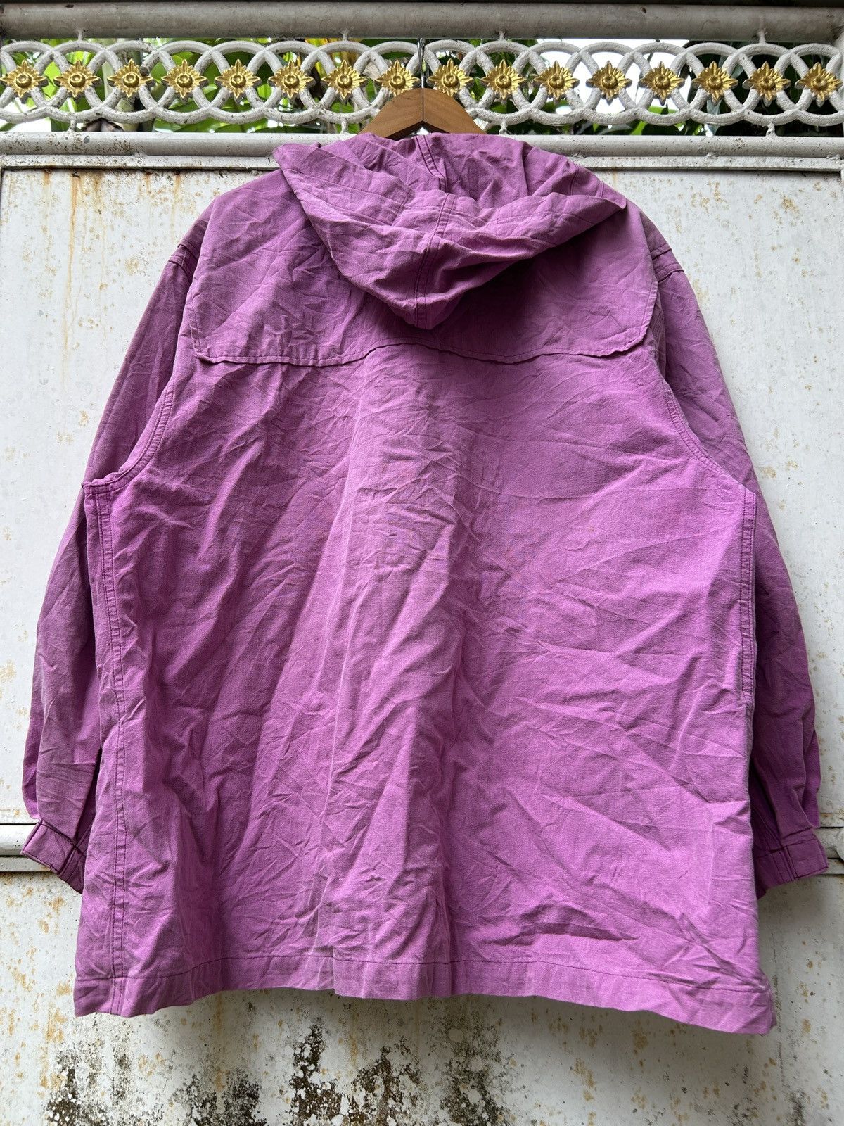 Vintage Vintage 80s-90s Polo Ralph Lauren Toggle Hoodie Sun Faded Size US L / EU 52-54 / 3 - 5 Thumbnail