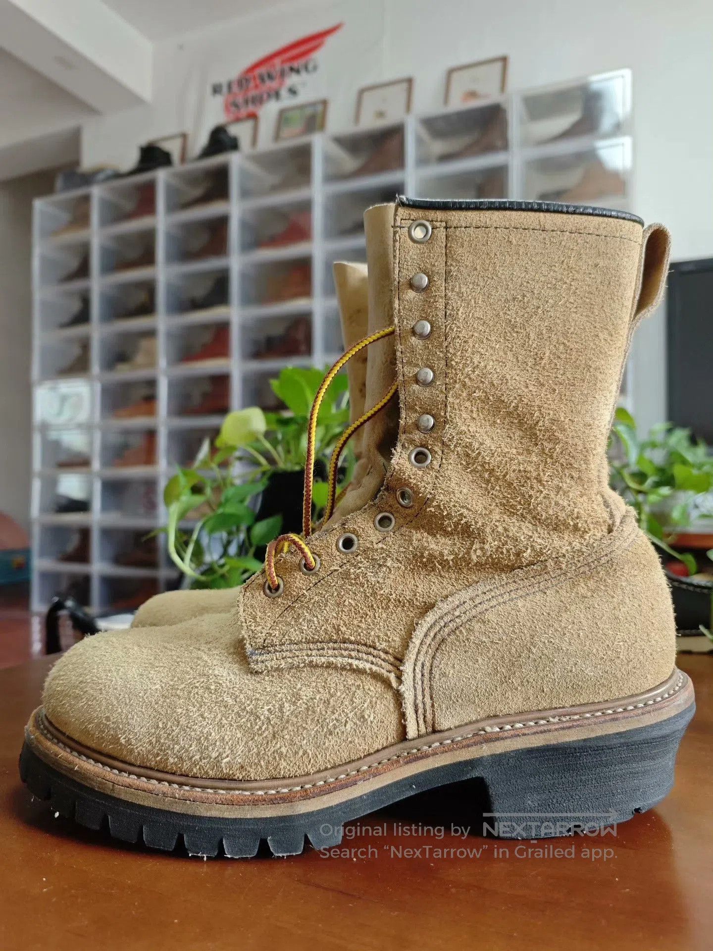 Red Wing Red Wing 8128 Work Boot. Size US 8.5 / EU 41-42 - 4 Thumbnail