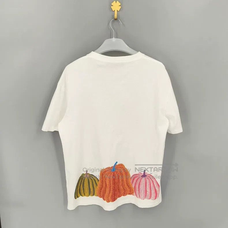 Louis Vuitton Louis Vuitton Yayoi Kusama Pumpkin printed logo short slee Size US L / EU 52-54 / 3 - 2 Thumbnail