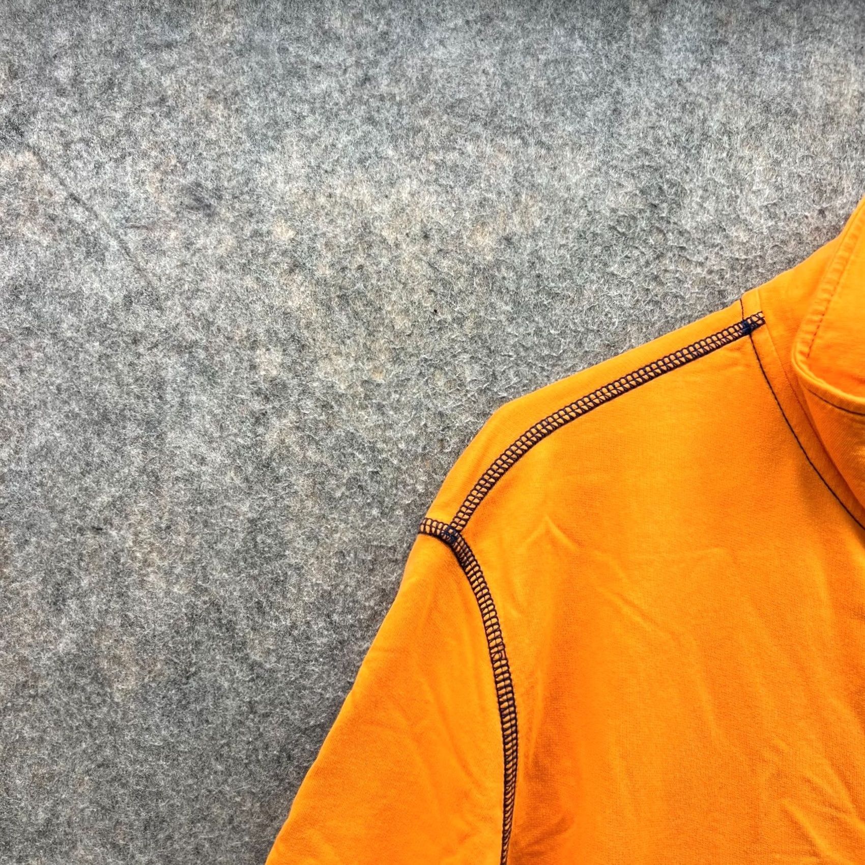 Nautica VINTAGE Nautica Sweater Mens Medium Adult Orange Fleece Half Zip Pullover Pocket Logo Reversible Size US M / EU 48-50 / 2 - 5 Thumbnail