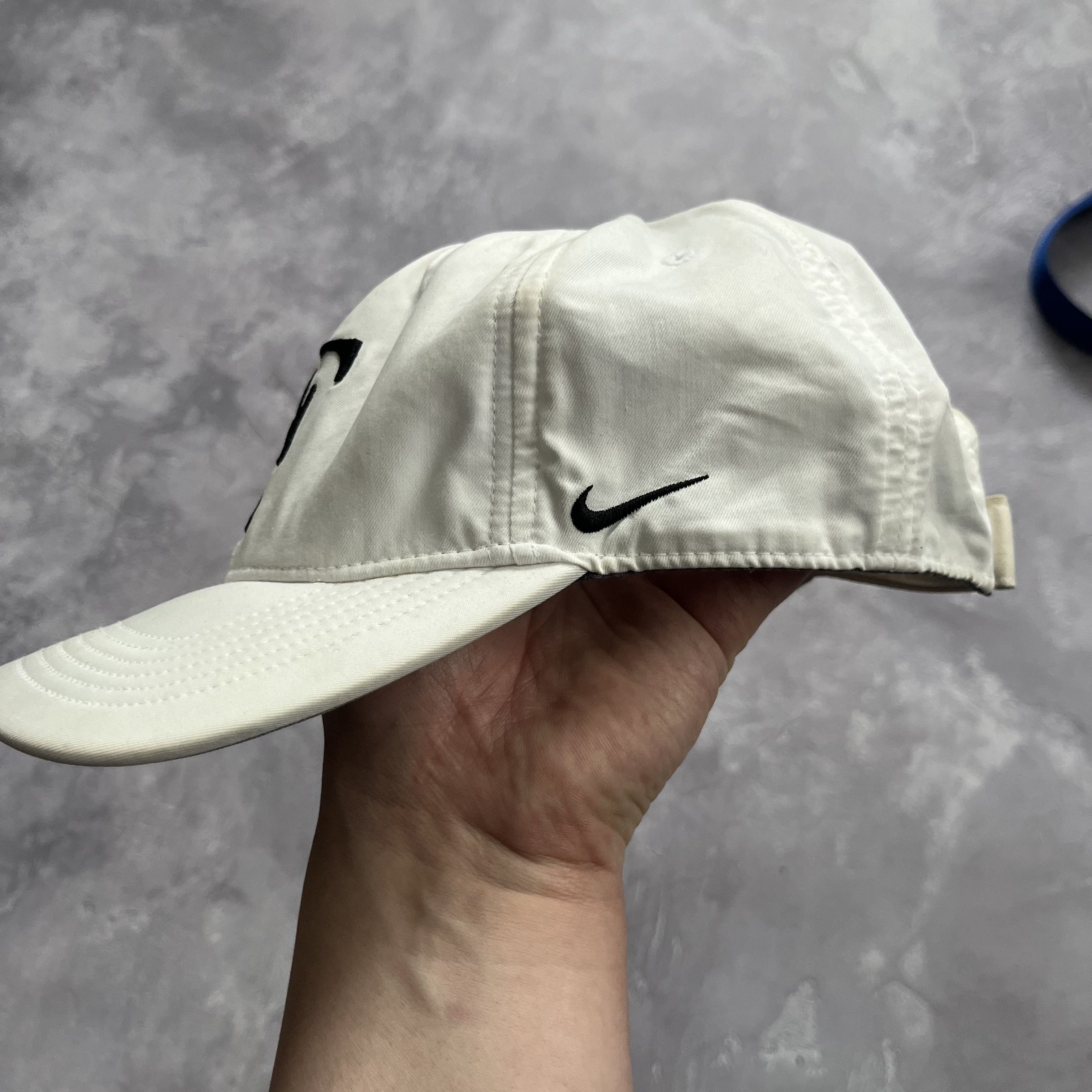 Nike Nike Roger Federer Hat Classic 99 Cap Court White Logo RF Size ONE SIZE - 3 Thumbnail