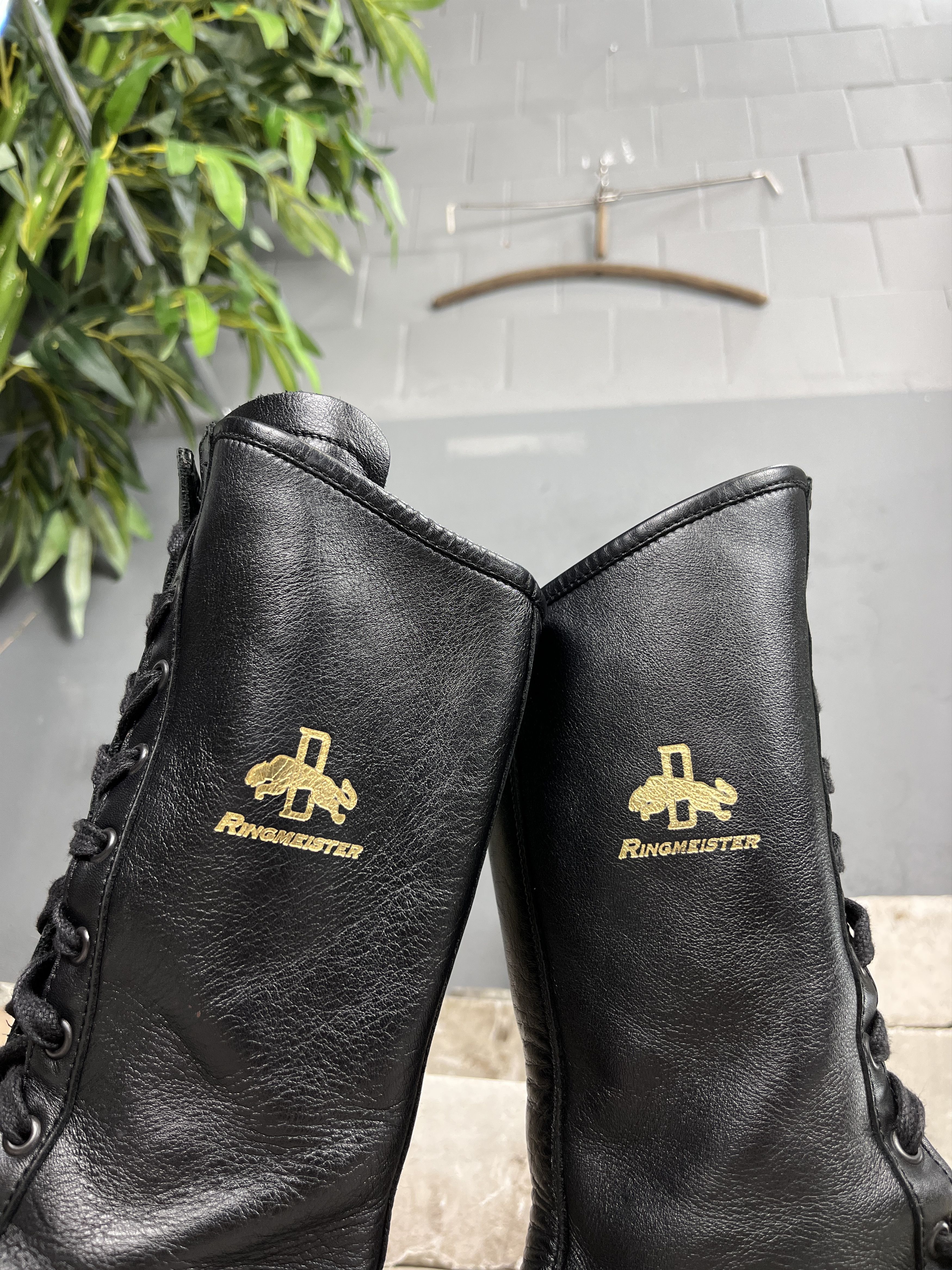 Puma 1990s PUMA RINGMEISTER LEATHER BOXING BOOTS - 5131 Size US 7 / EU 40 - 3 Thumbnail