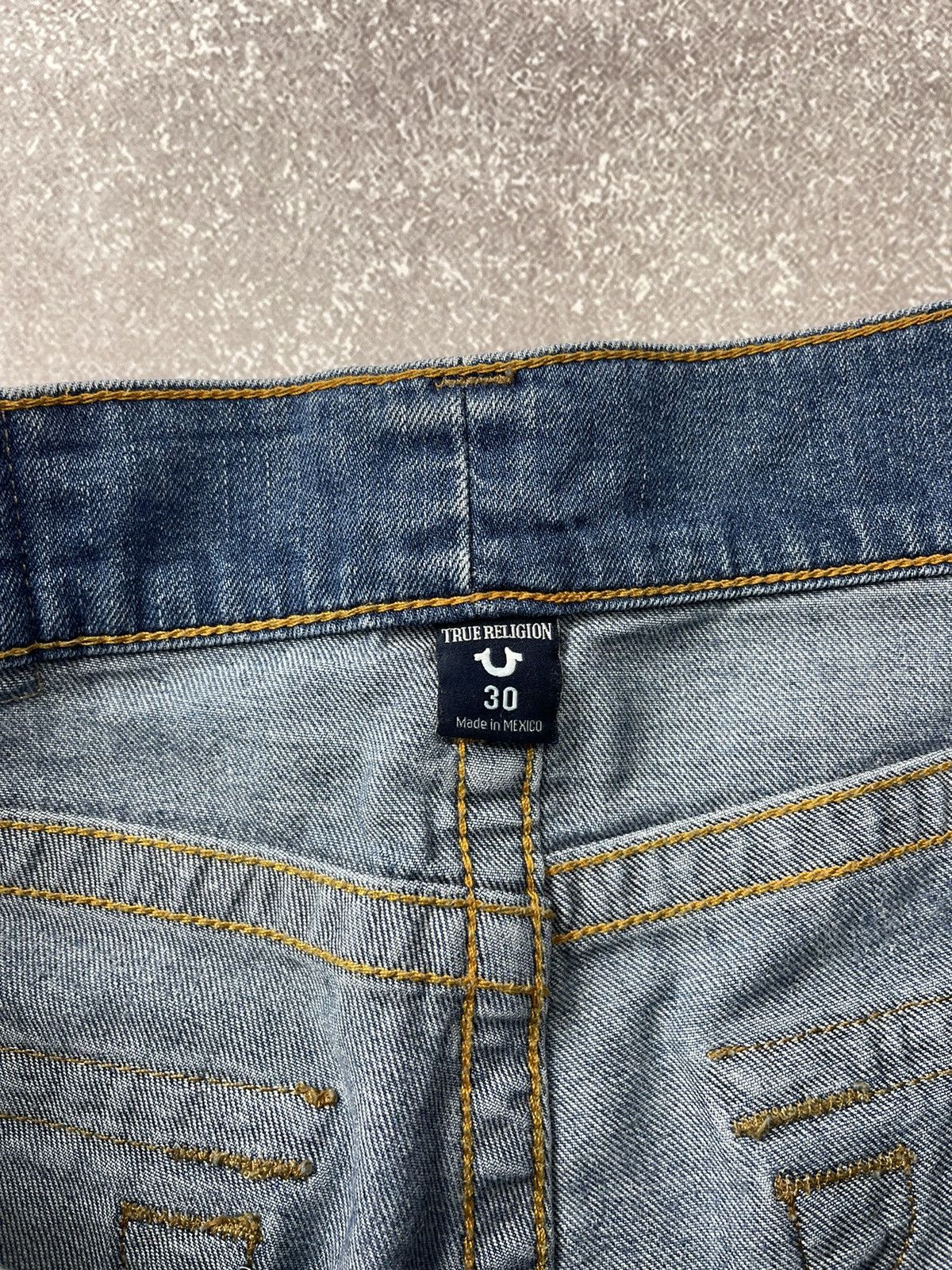 Japanese Brand × True Religion True Religion Ricky Distressed Denim Jeans Size 30 Size US 30 / EU 46 - 7 Thumbnail