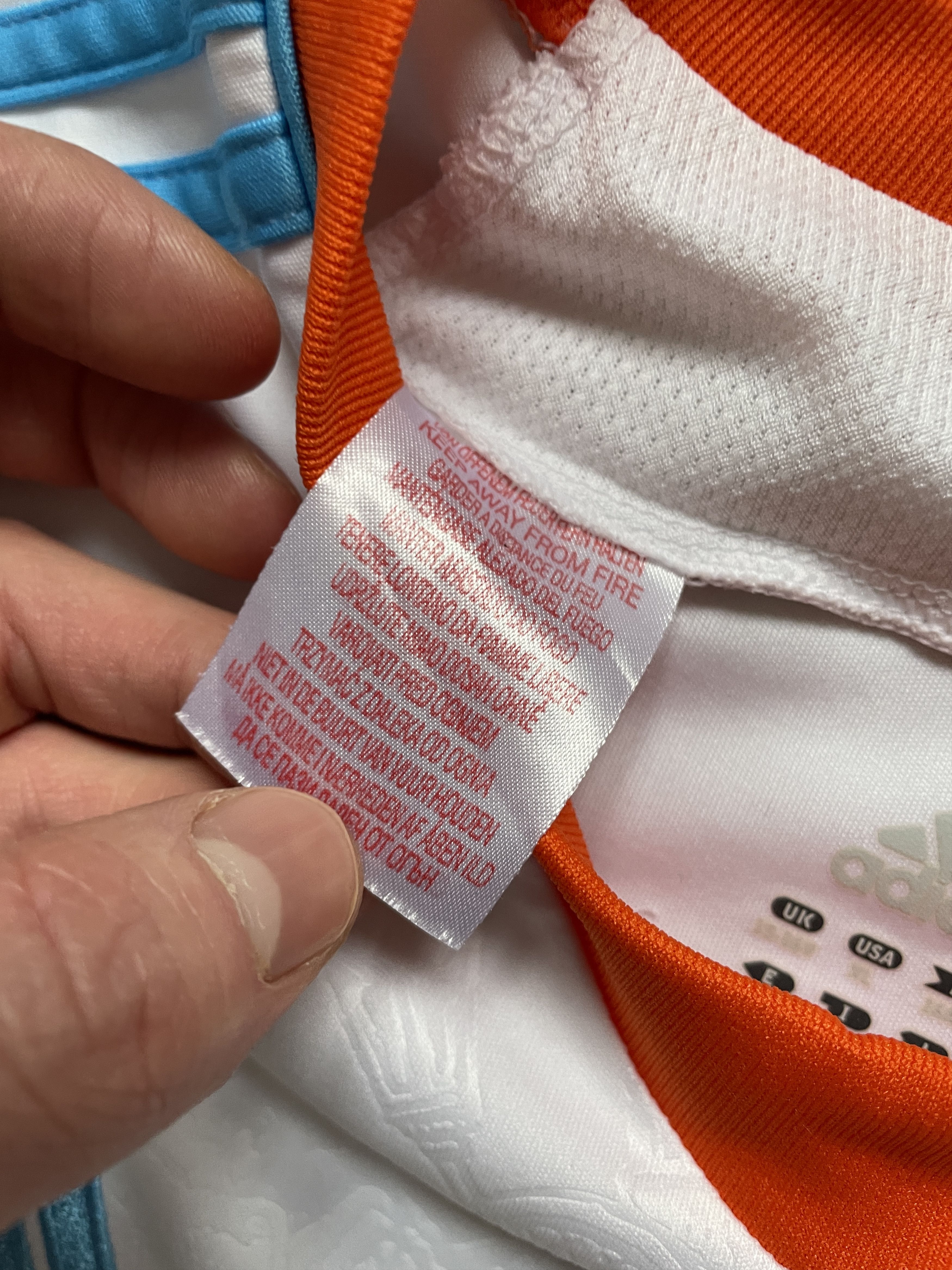 Adidas OLYMPIQUE MARSEILLE ADIDAS 2012 SOCCER JERSEY Size US S / EU 44-46 / 1 - 6 Thumbnail