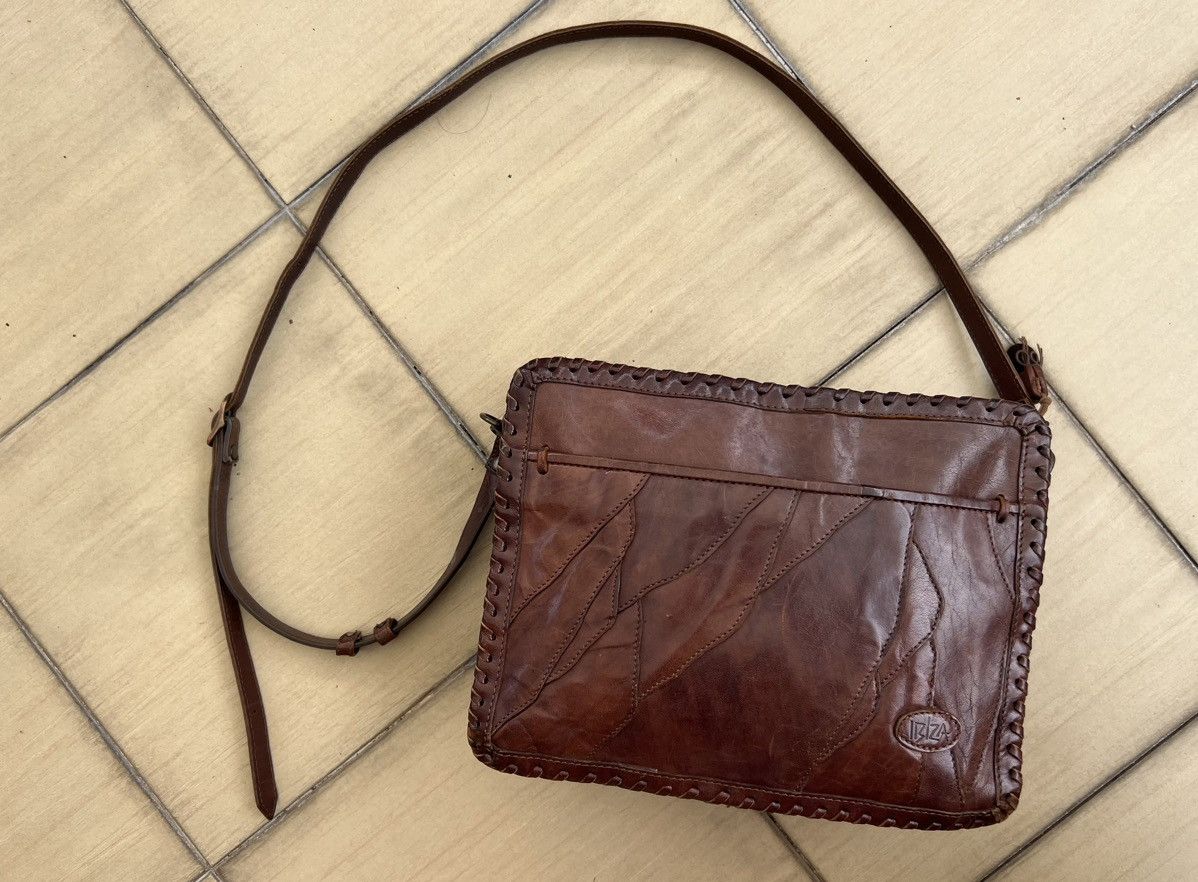 Porter Vintage Ibiza Japan Patchwork Leather Bag Size ONE SIZE - 9 Thumbnail