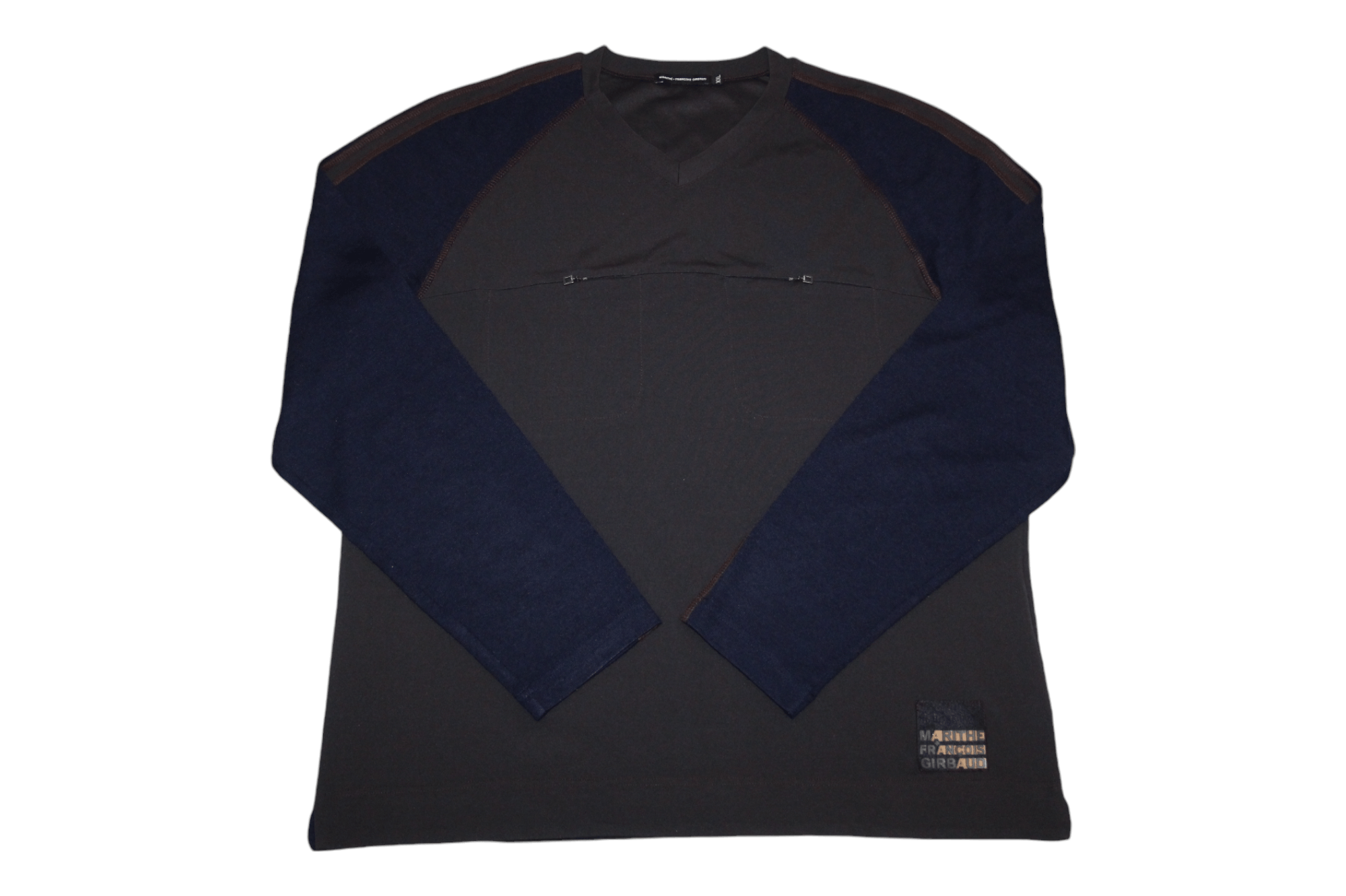 💥Marithe Francois Girbaud CRAVATATAKILLER V-neck L/S