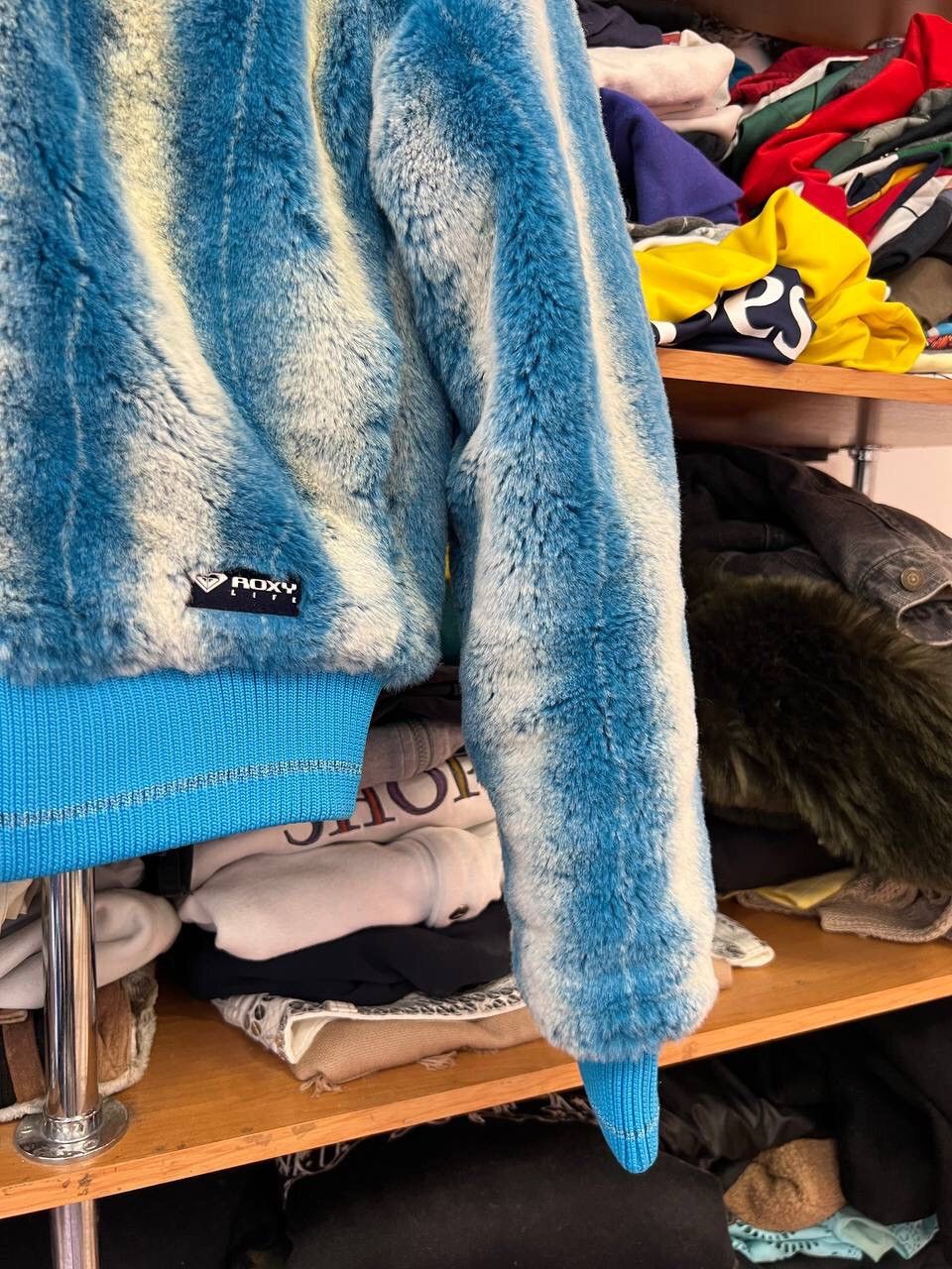 Tripp NYC Y2K Roxy Glamour Fur Jacket Hype Size M / US 6-8 / IT 42-44 - 4 Thumbnail