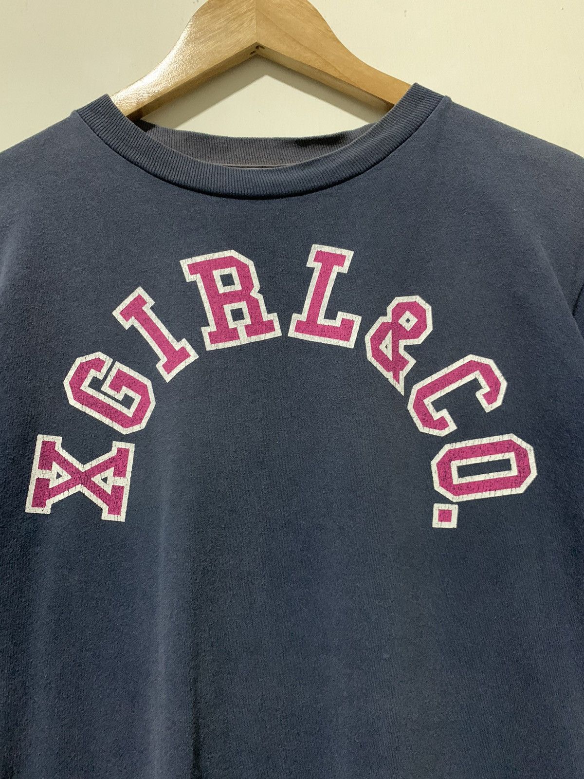 Japanese Brand Vintage X-Girl Spell Out Simple Logo Faded Size US M / EU 48-50 / 2 - 3 Thumbnail