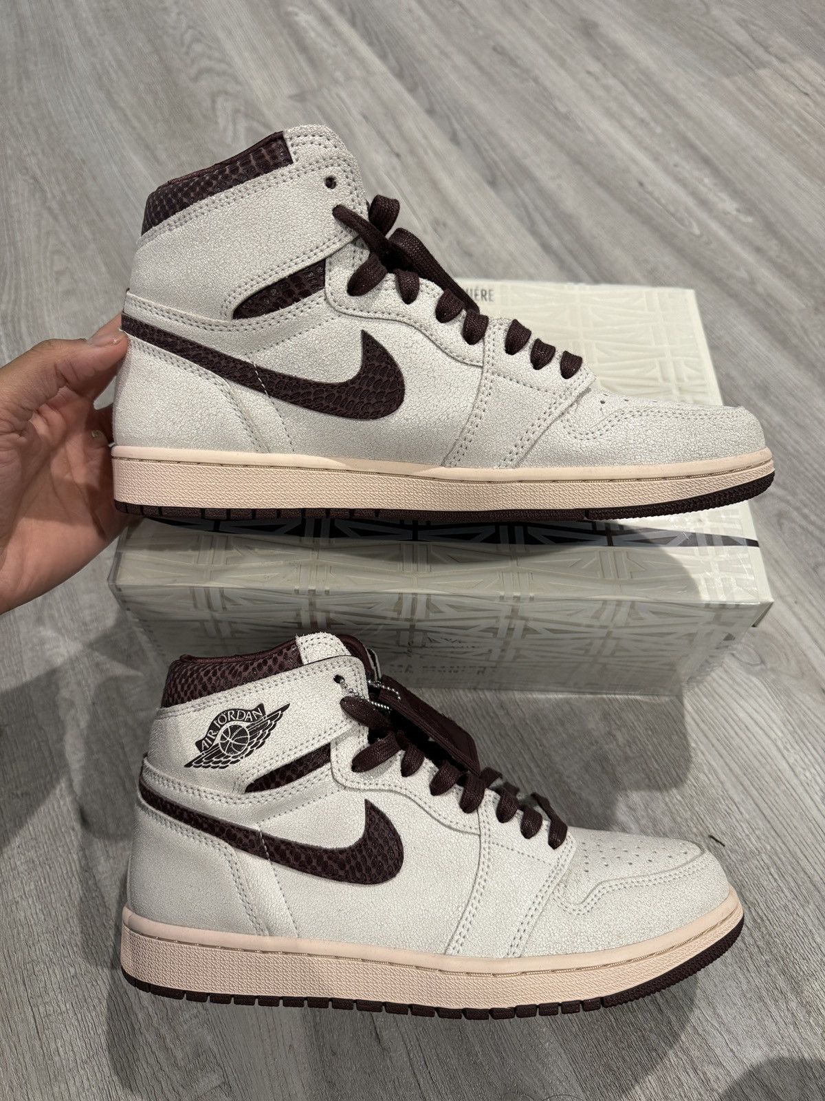 A Ma Maniere × Jordan Brand Jordan 1 A Ma Maníere Size US 9.5 / EU 42-43 - 2 Thumbnail