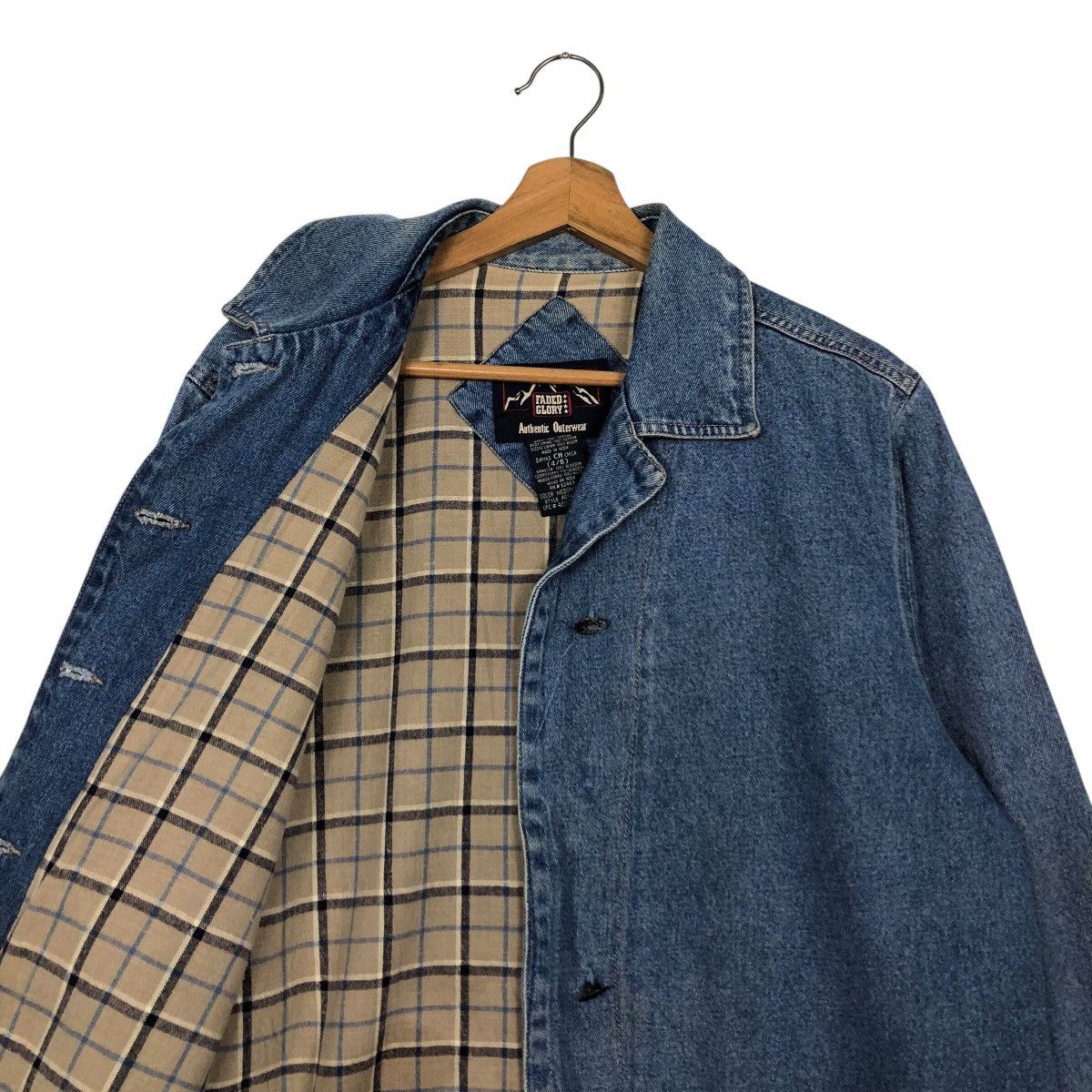 Japanese Brand 📌Vintage Chore Denim Jacket Blanket Faded Glory I Size S / US 4 / IT 40 - 13 Thumbnail