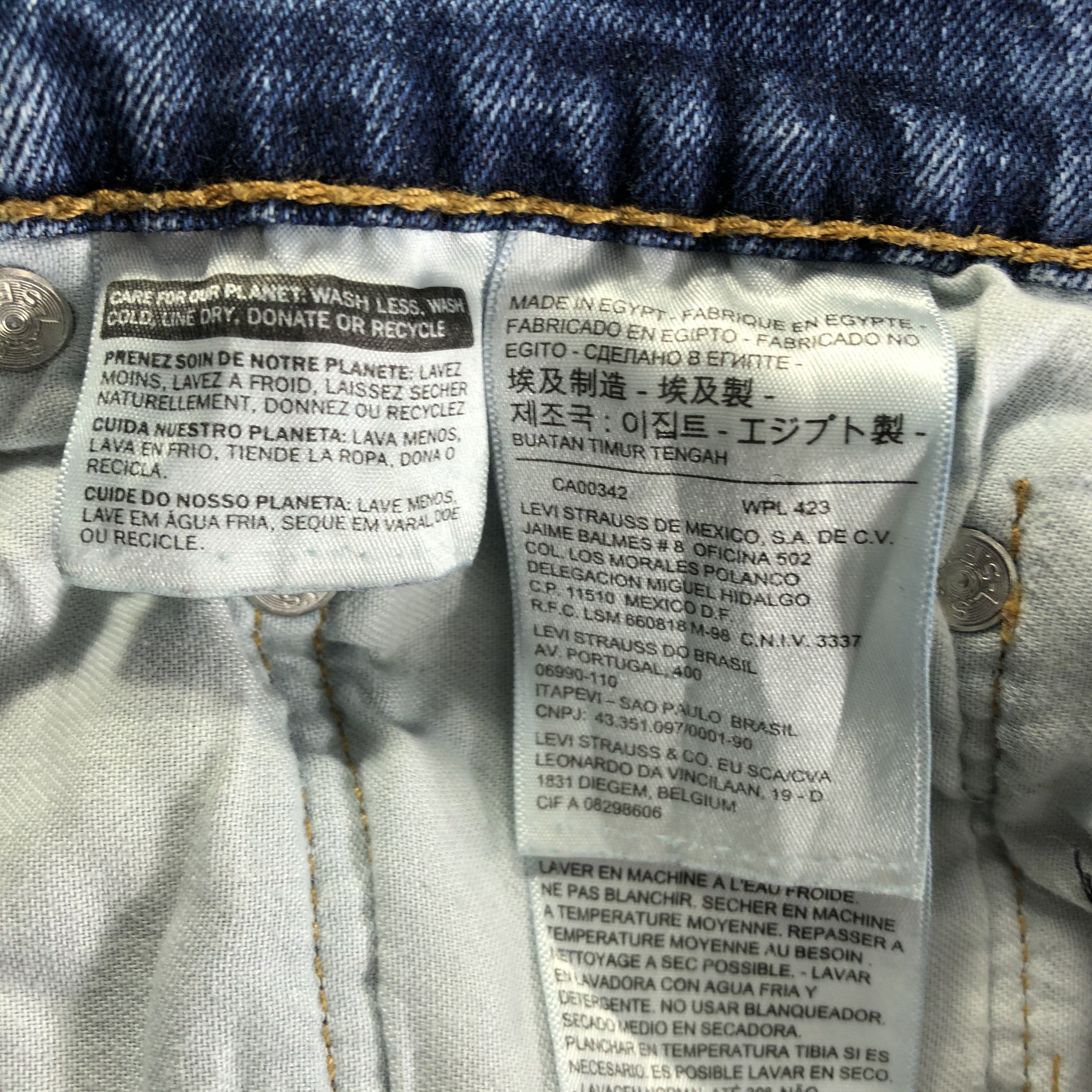 Levi's × Vintage Vintage Blue Wash Levis 550 Jeans-JM3358 Size US 30 / EU 46 - 10 Thumbnail