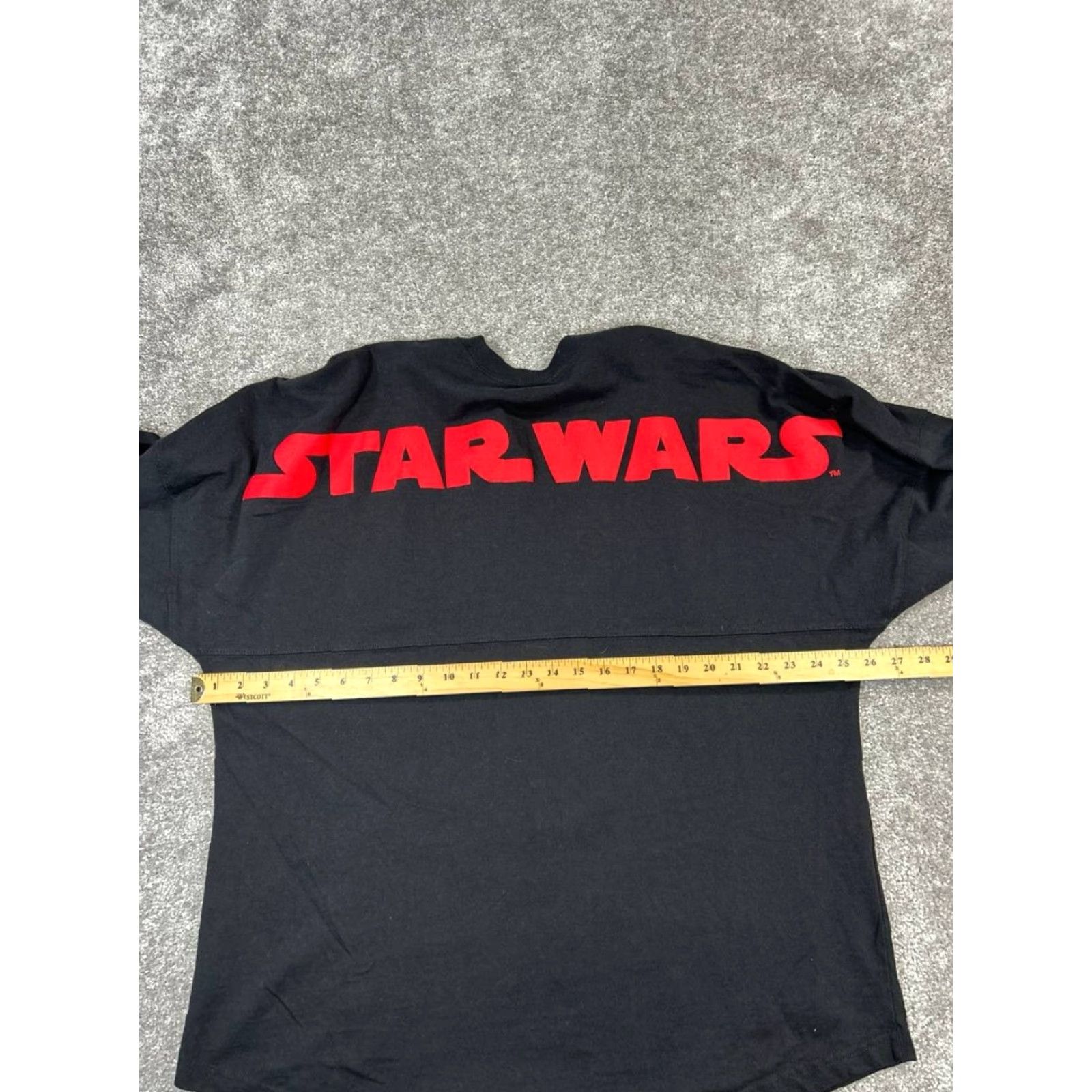 Disney Disney Star Wars Shirt Mens XL Black Cotton Darth Vader Pullover Shirt Size US XL / EU 56 / 4 - 5 Thumbnail