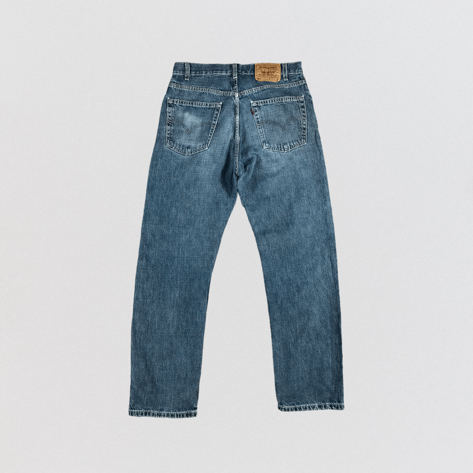 Levi's × Vintage Vintage 90s Blue Wash Levis 505 Jeans-JM2332 Size US 33 - 2 Thumbnail