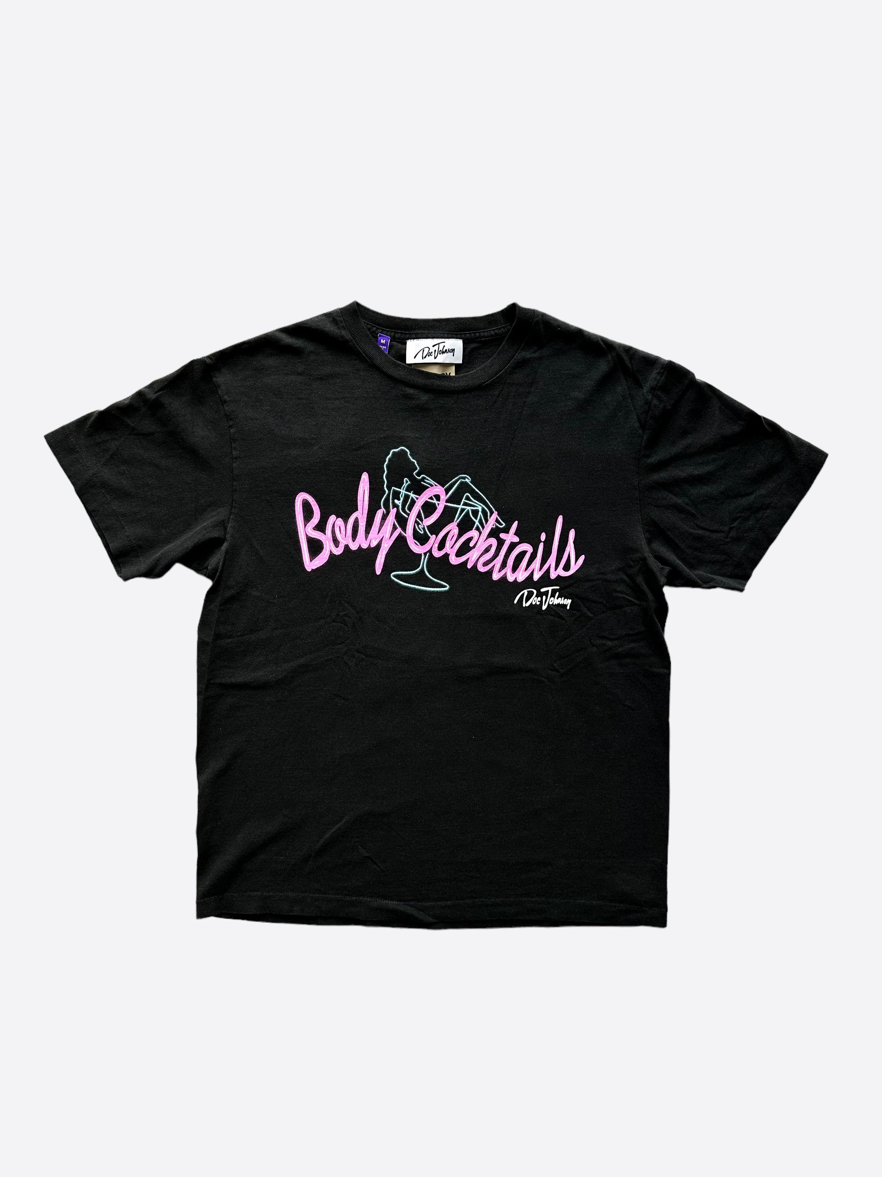 image of Gallery Dept Black Body Cocktails T-Shirt, Men's (Size Small)